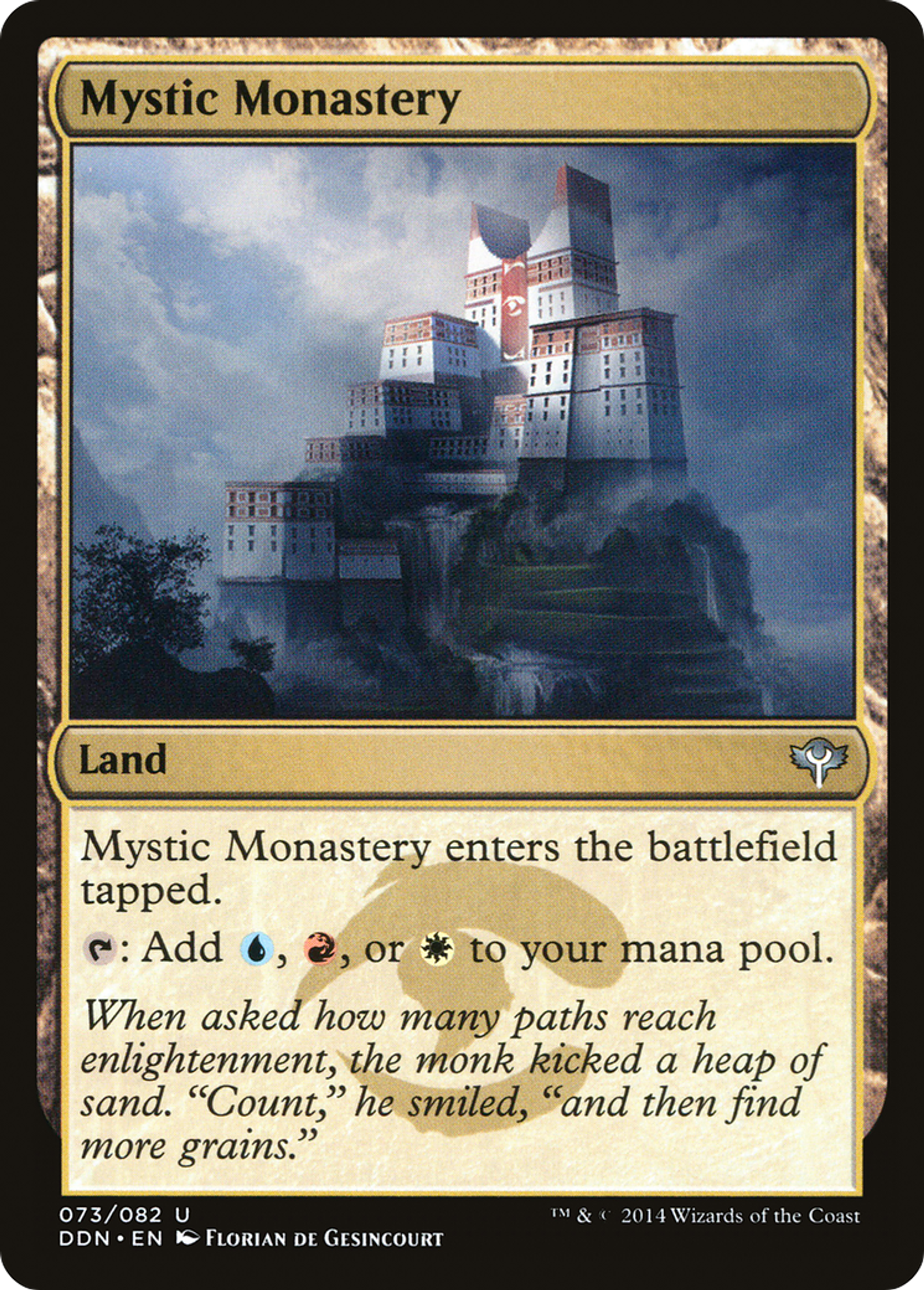 Mystic Monastery — Duel Decks: Speed vs. Cunning — Magic: The Gathering