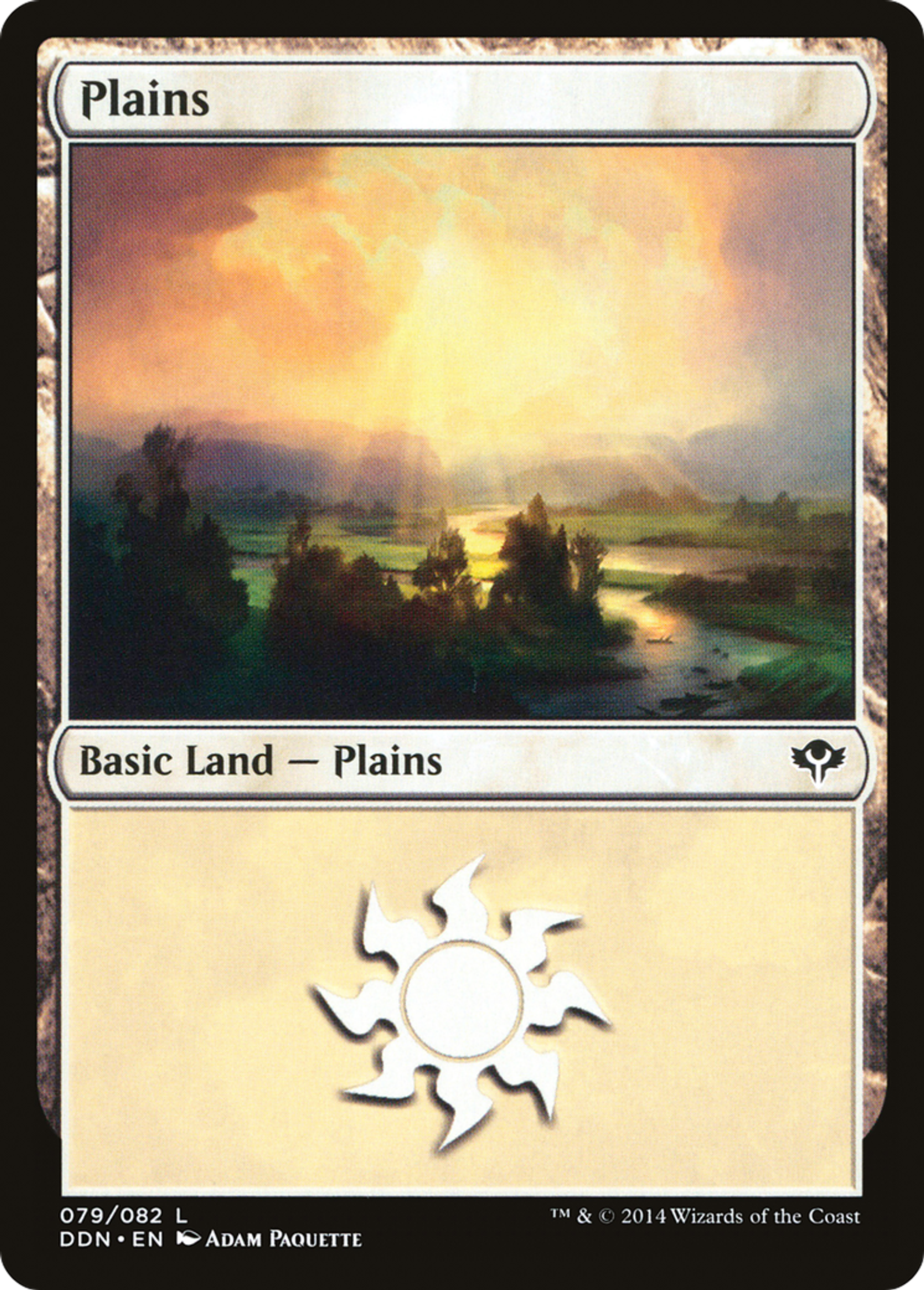Plains — Duel Decks: Speed vs. Cunning — Magic: The Gathering