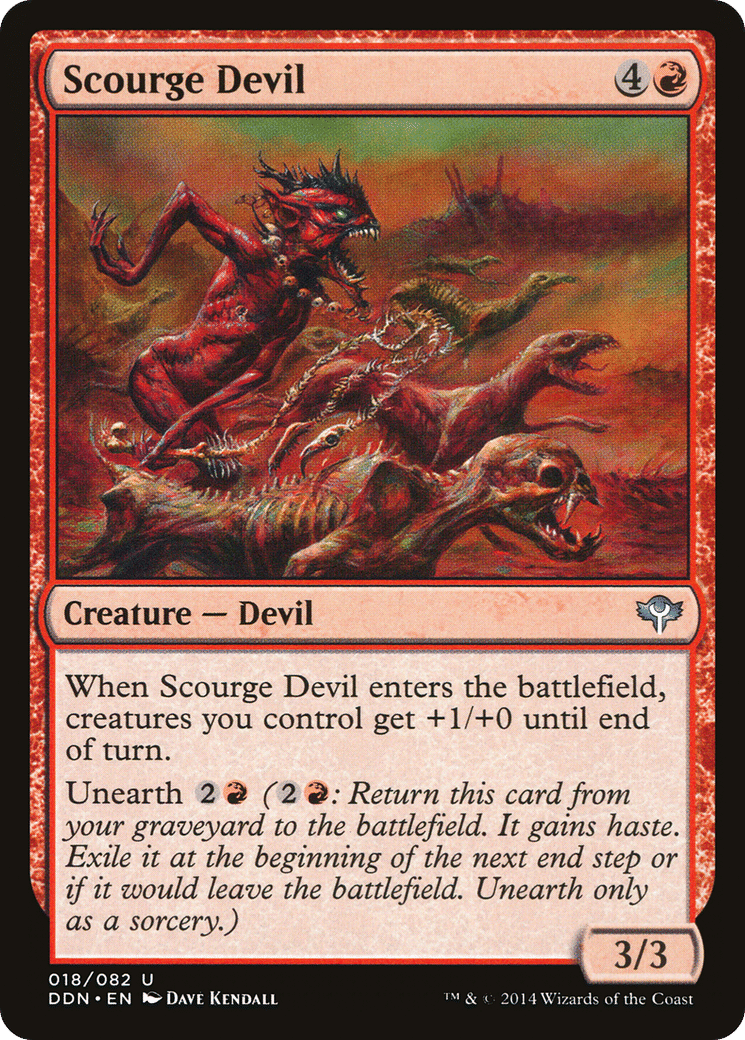 Scourge Devil — Duel Decks: Speed vs. Cunning — Magic: The Gathering