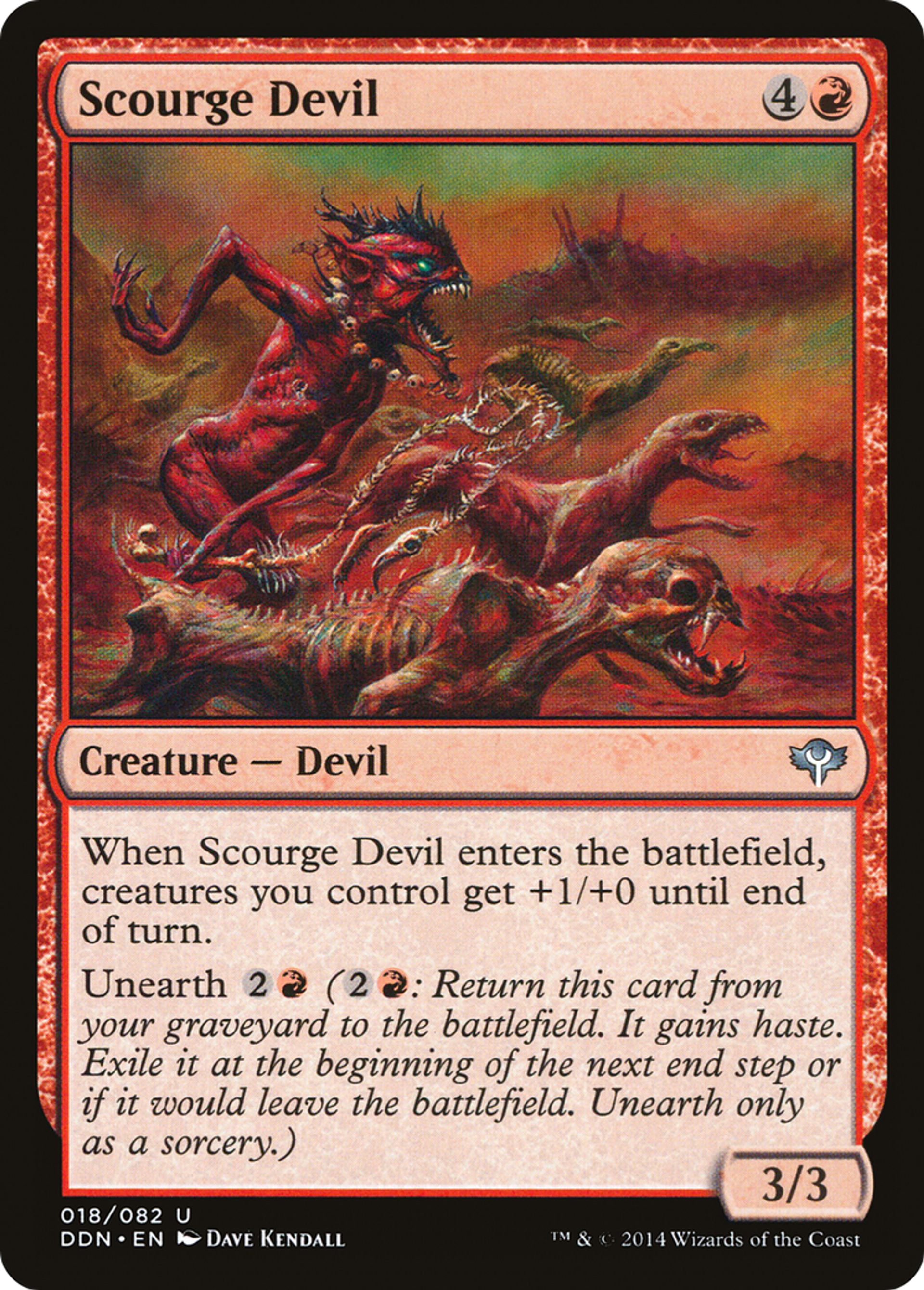 Scourge Devil — Duel Decks: Speed vs. Cunning — Magic: The Gathering