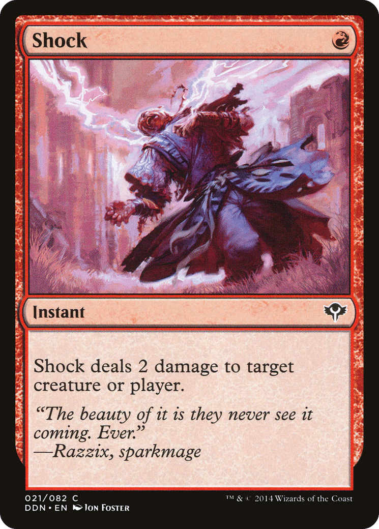 Shock — Duel Decks: Speed vs. Cunning — Magic: The Gathering