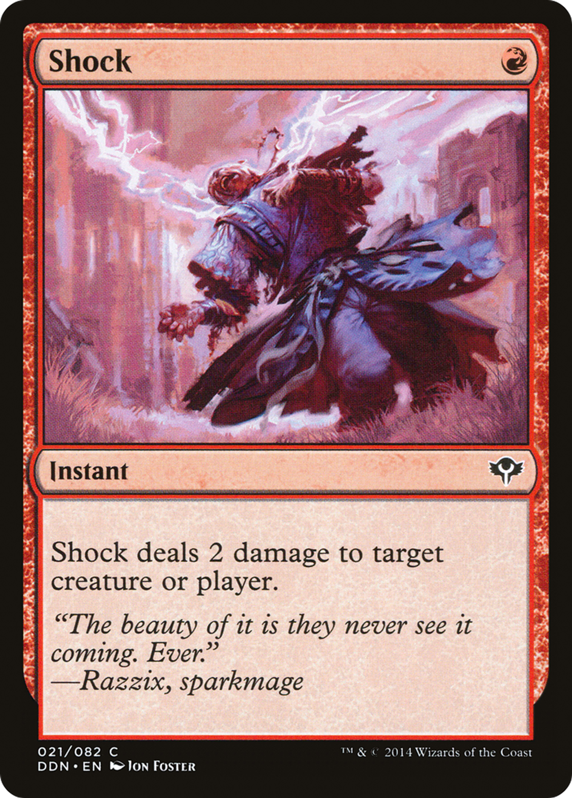 Shock — Duel Decks: Speed vs. Cunning — Magic: The Gathering