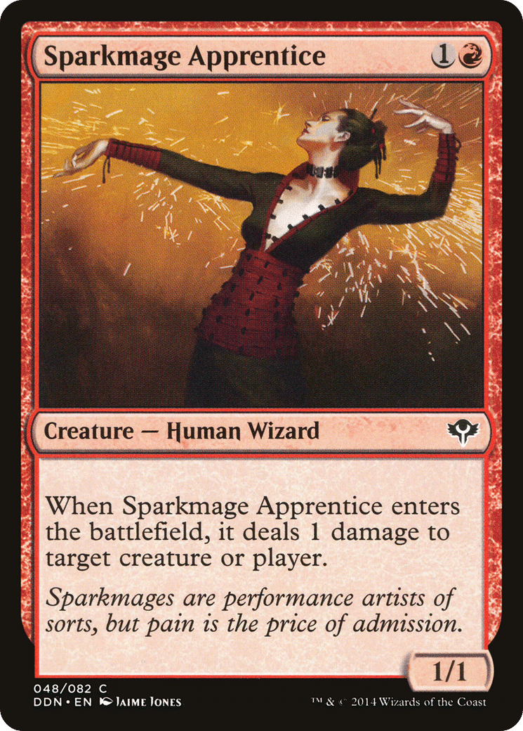 Sparkmage Apprentice — Duel Decks: Speed vs. Cunning — Magic: The Gathering