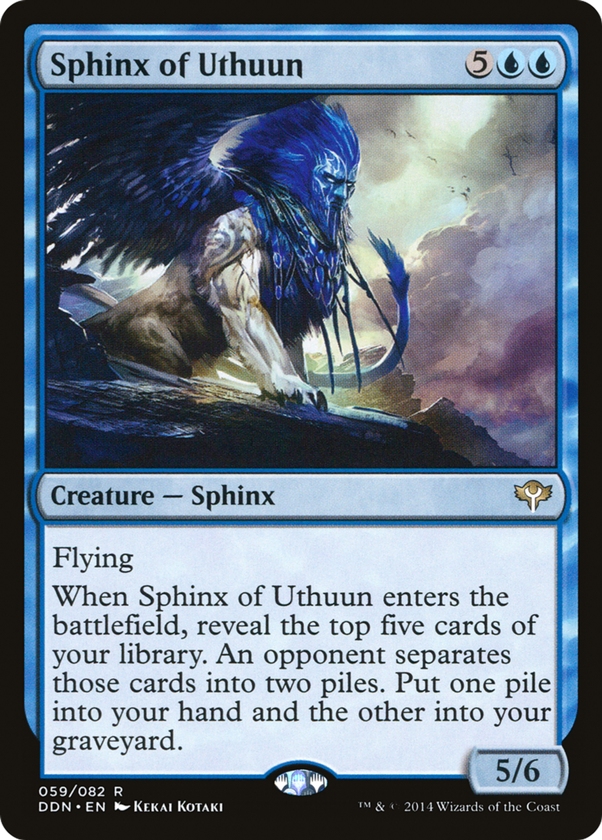 Sphinx of Uthuun — Duel Decks: Speed vs. Cunning — Magic: The Gathering