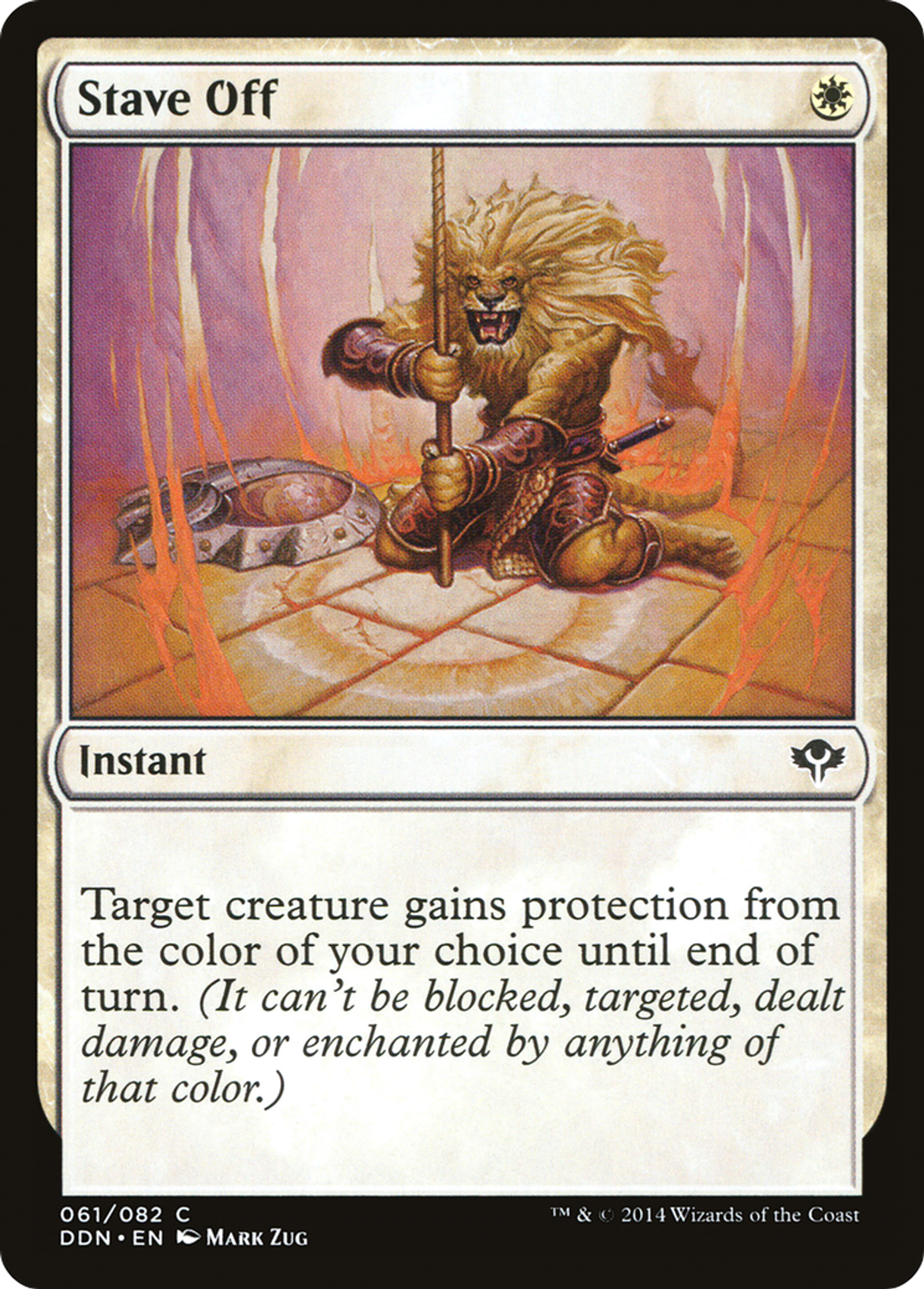 Stave Off — Duel Decks: Speed vs. Cunning — Magic: The Gathering
