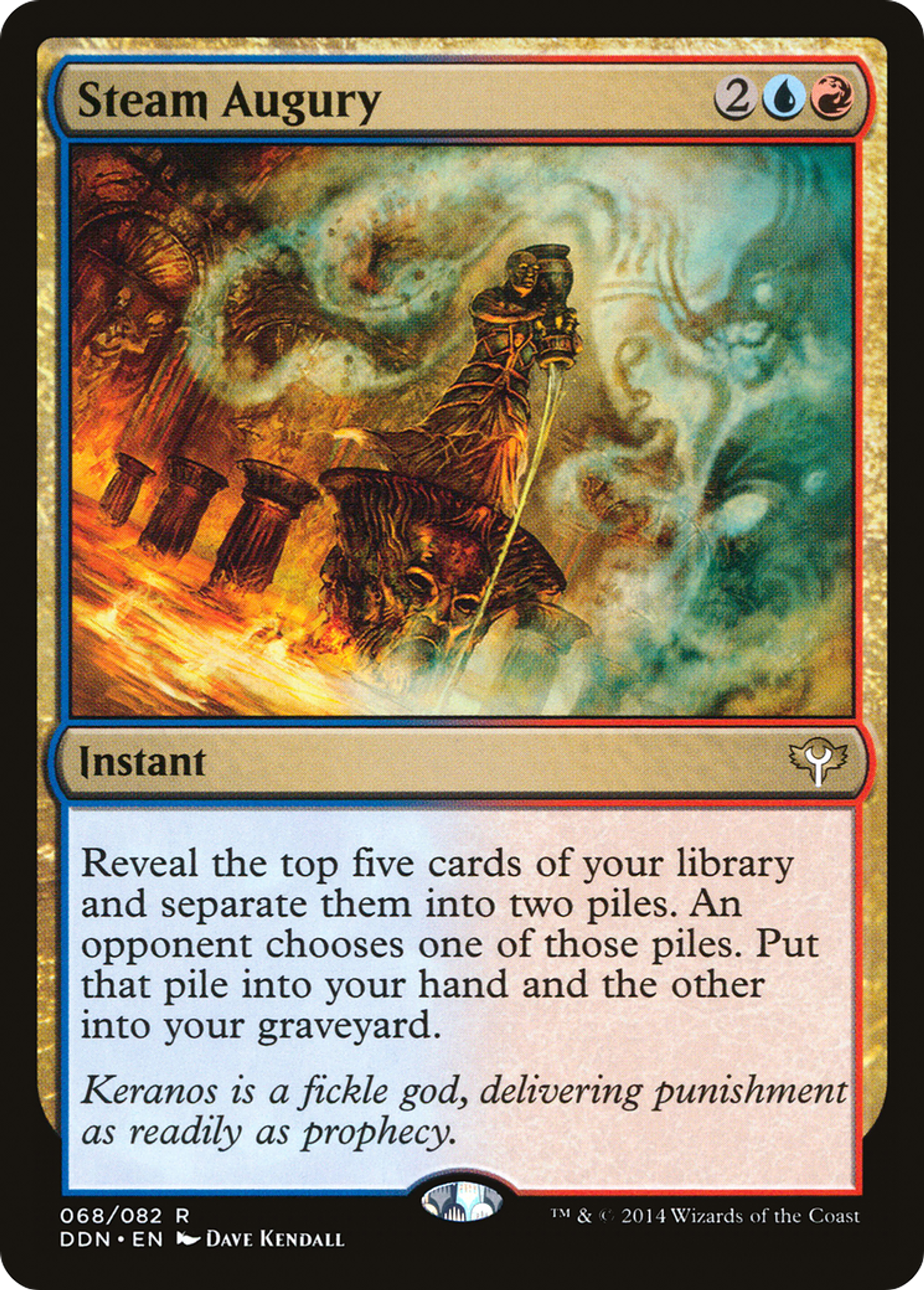 Steam Augury — Duel Decks: Speed vs. Cunning — Magic: The Gathering