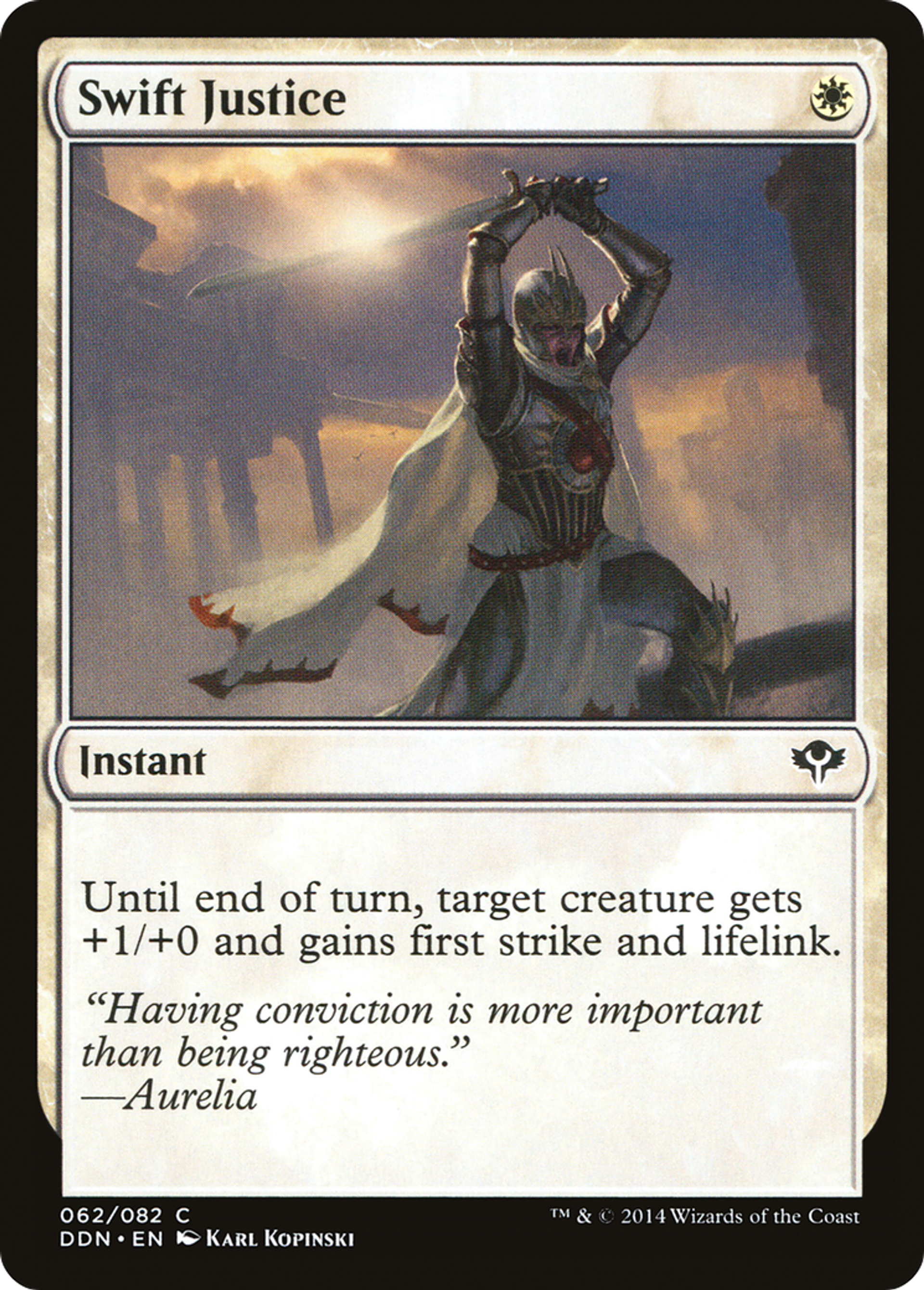 Swift Justice — Duel Decks: Speed vs. Cunning — Magic: The Gathering