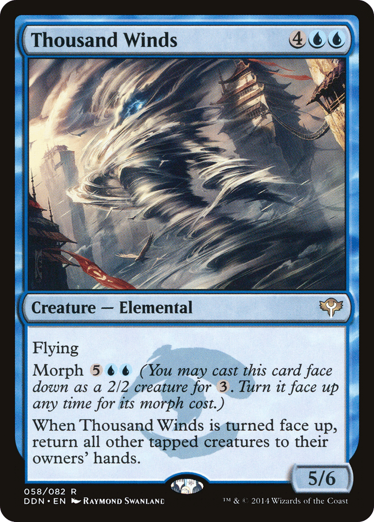 Thousand Winds — Duel Decks: Speed vs. Cunning — Magic: The Gathering