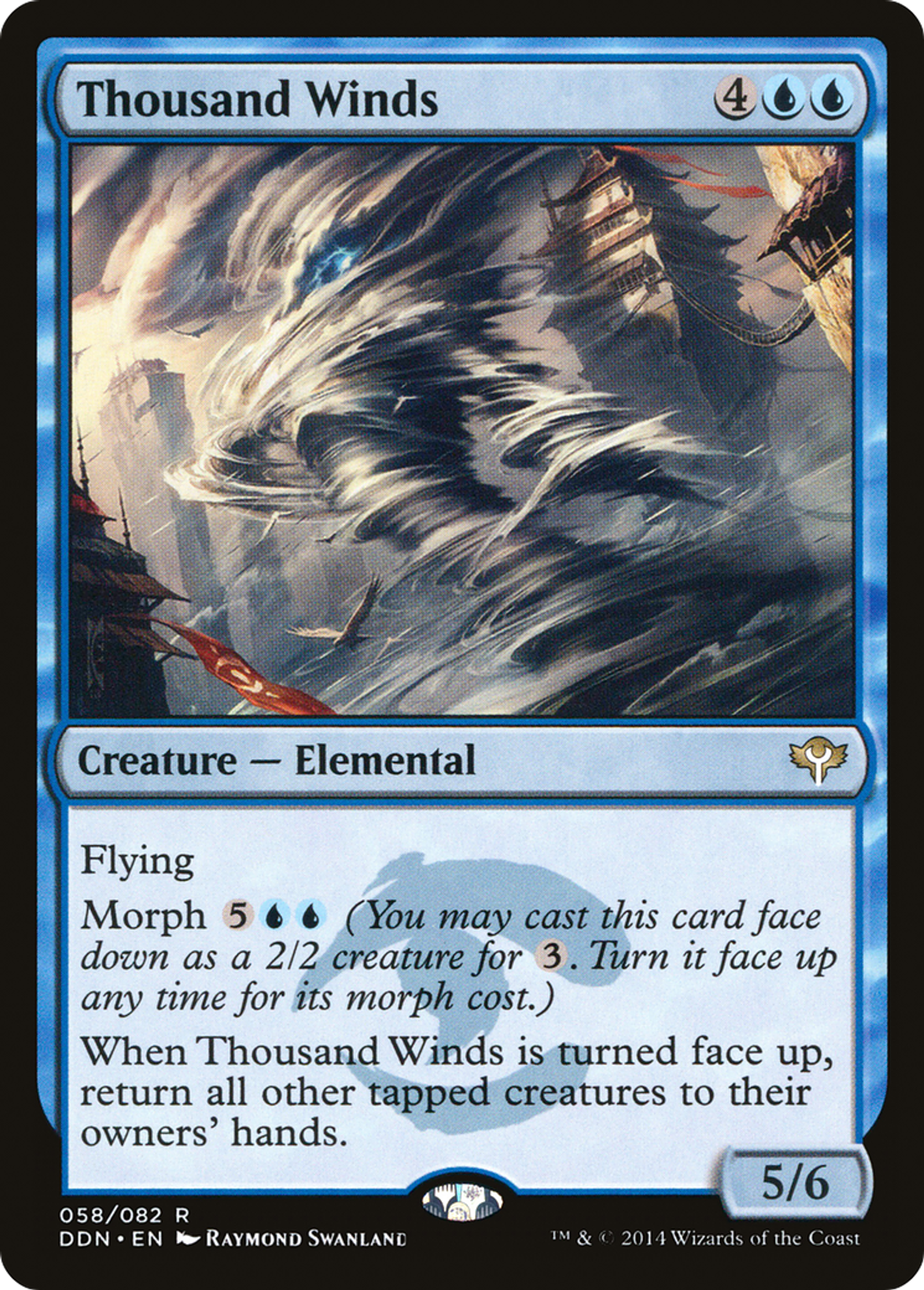 Thousand Winds — Duel Decks: Speed vs. Cunning — Magic: The Gathering