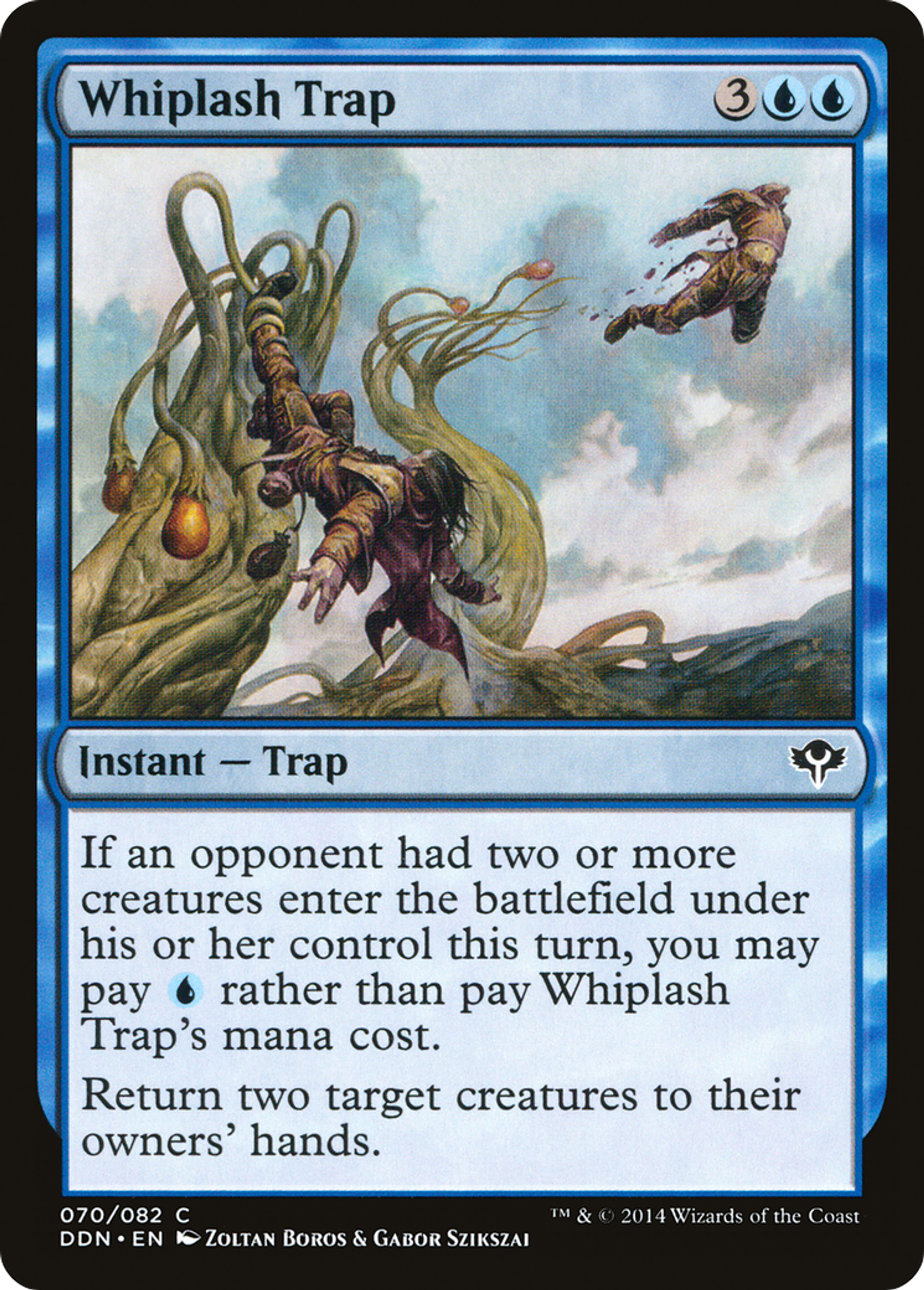 Whiplash Trap — Duel Decks: Speed vs. Cunning — Magic: The Gathering
