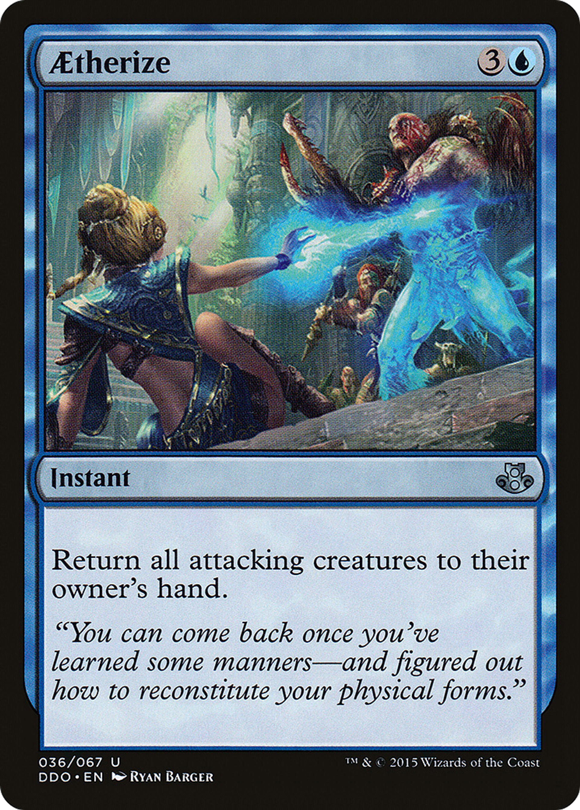 Aetherisation — Duel Decks: Elspeth vs. Kiora — Magic: The Gathering