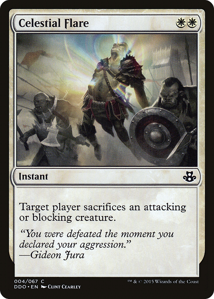 Celestial Flare — Duel Decks: Elspeth vs. Kiora — Magic: The Gathering