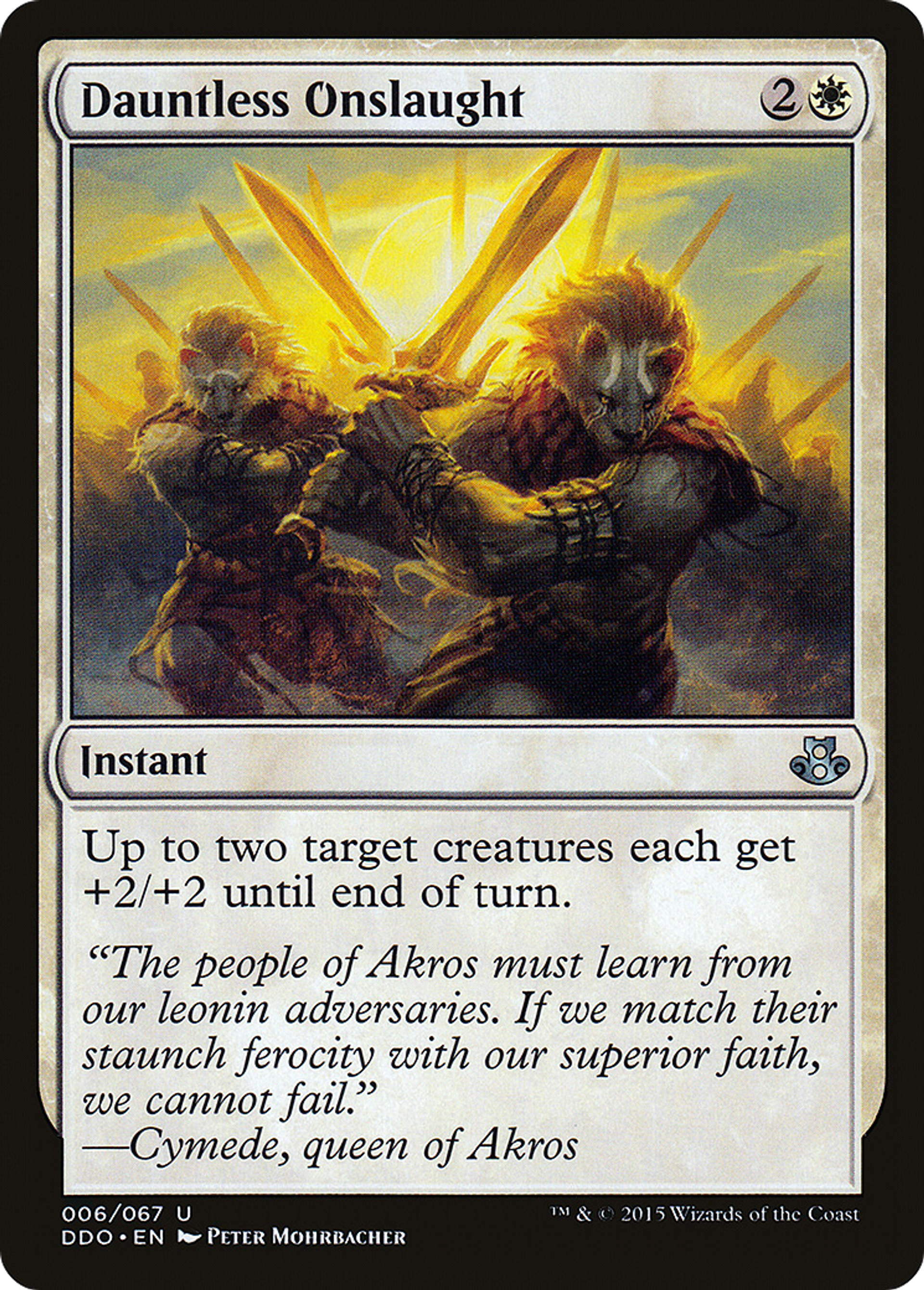 Carnage intrépide — Duel Decks: Elspeth vs. Kiora — Magic: The Gathering