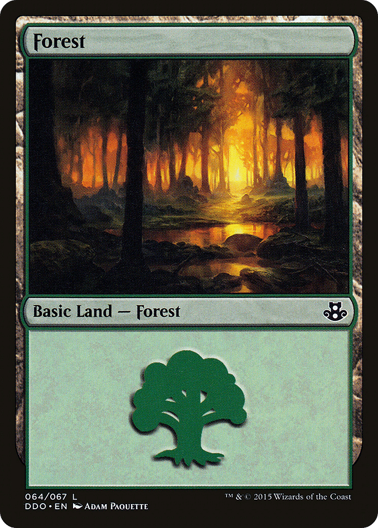 Forêt — Duel Decks: Elspeth vs. Kiora — Magic: The Gathering