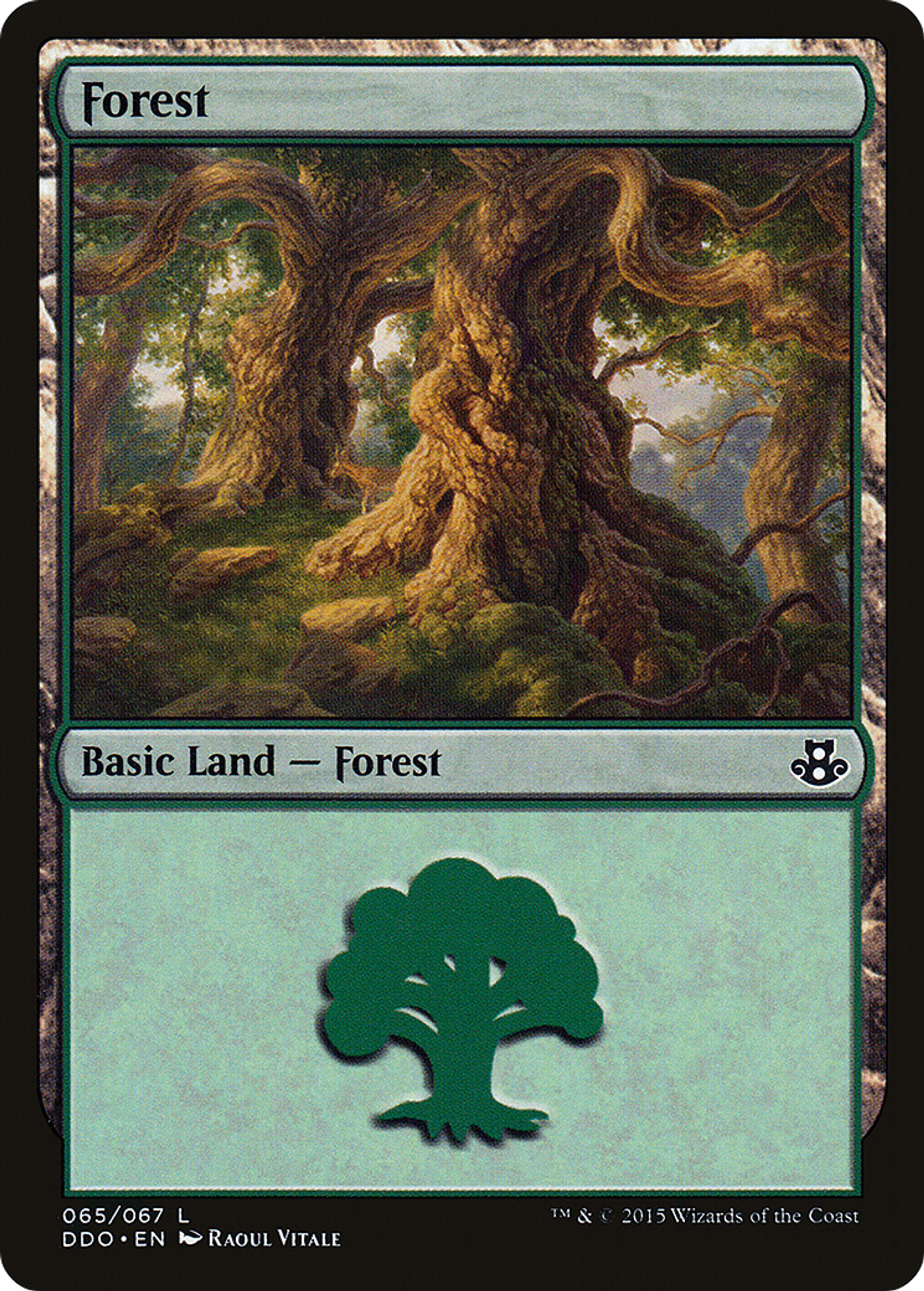 Forêt — Duel Decks: Elspeth vs. Kiora — Magic: The Gathering
