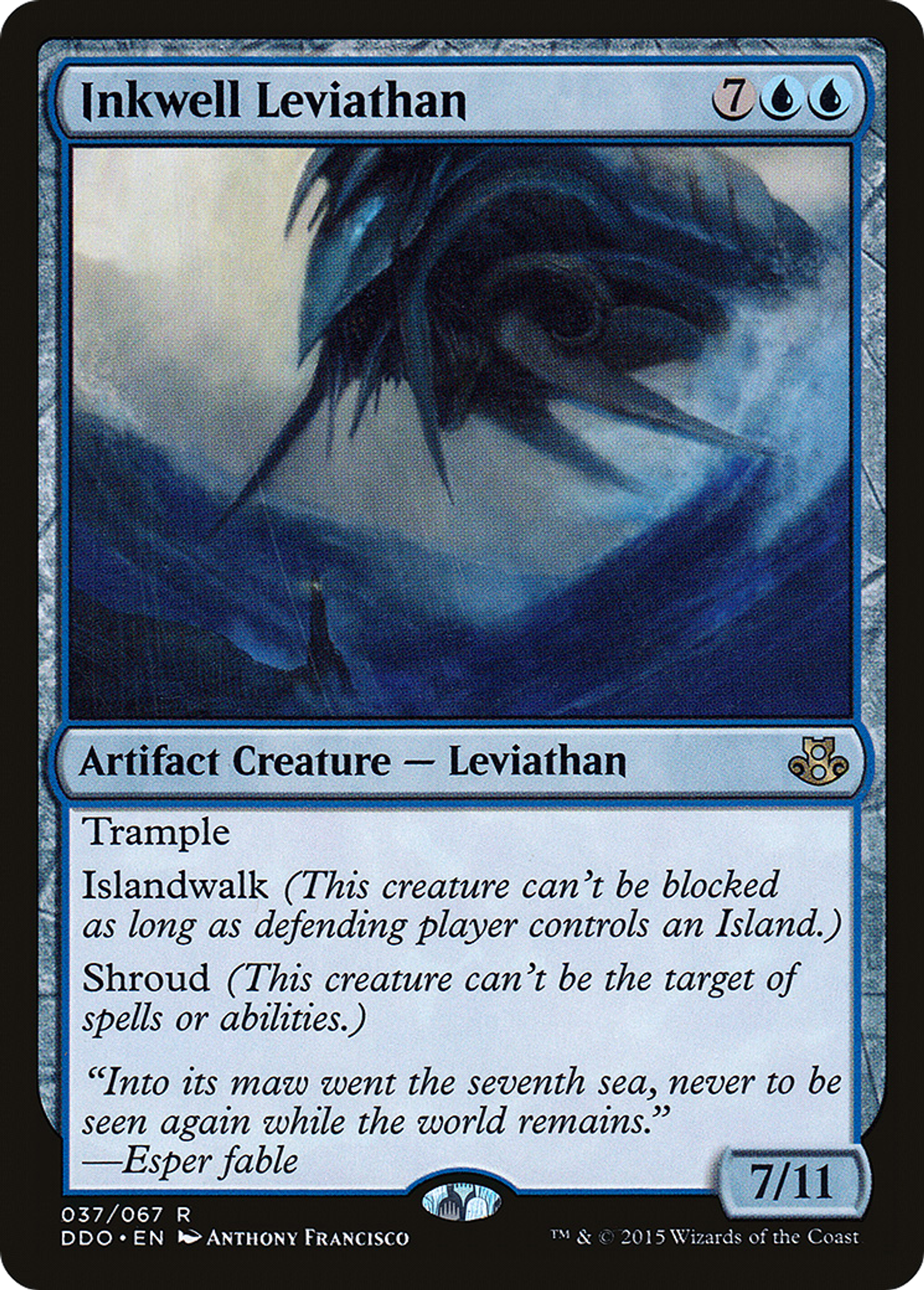 Léviathan de l'Encrier — Duel Decks: Elspeth vs. Kiora — Magic: The Gathering