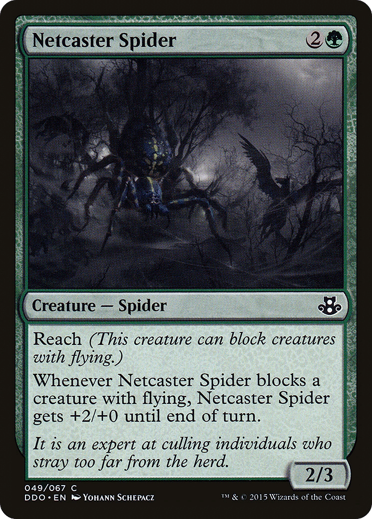 Netcaster Spider — Duel Decks: Elspeth vs. Kiora — Magic: The Gathering