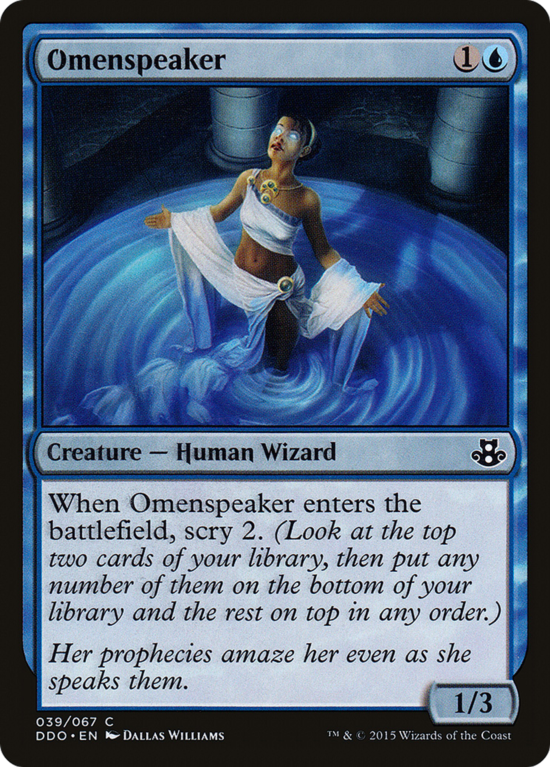 Sibylle — Duel Decks: Elspeth vs. Kiora — Magic: The Gathering