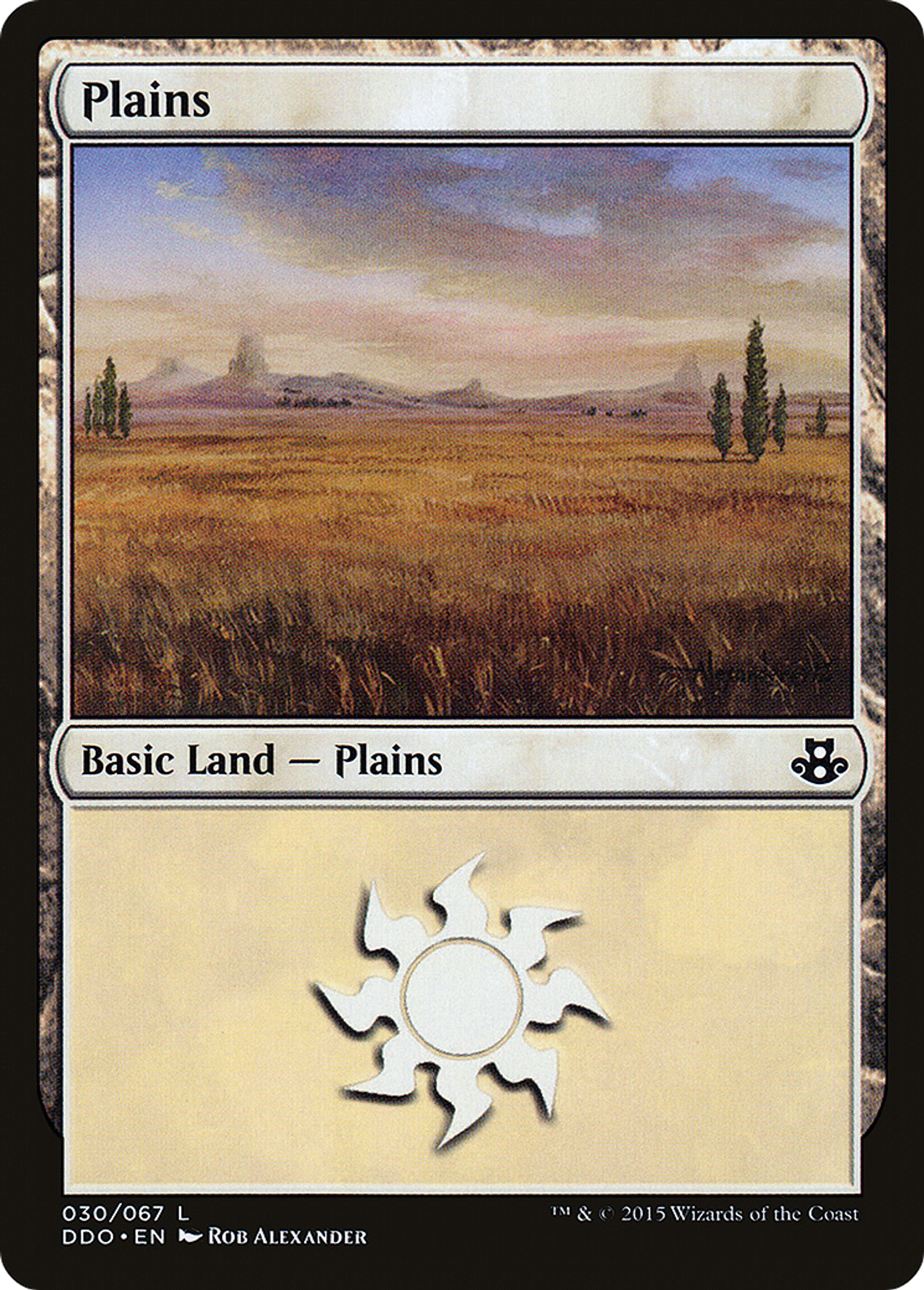 Plaine — Duel Decks: Elspeth vs. Kiora — Magic: The Gathering