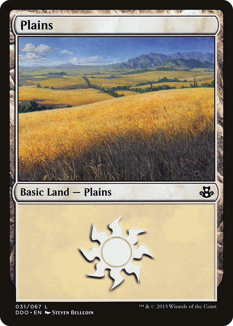 Plains — Duel Decks: Elspeth vs. Kiora — Magic: The Gathering