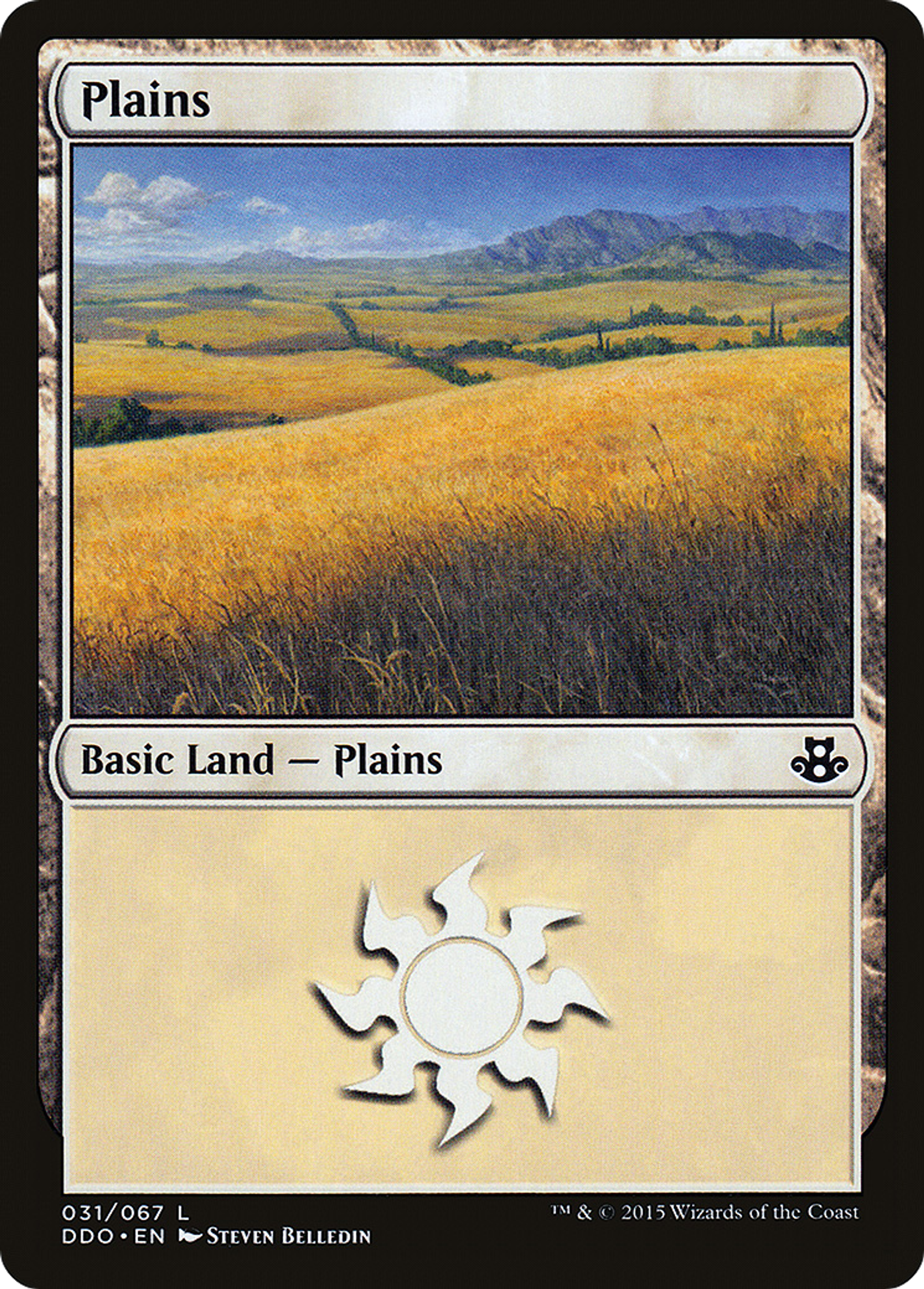 Plaine — Duel Decks: Elspeth vs. Kiora — Magic: The Gathering