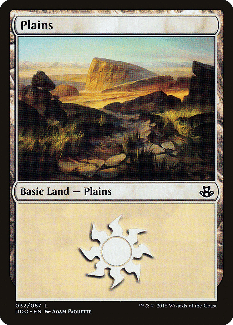 Plains — Duel Decks: Elspeth vs. Kiora — Magic: The Gathering