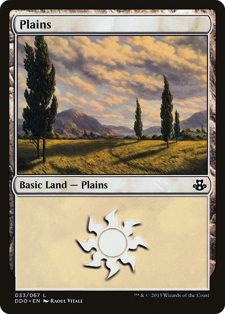 Plains — Duel Decks: Elspeth vs. Kiora — Magic: The Gathering