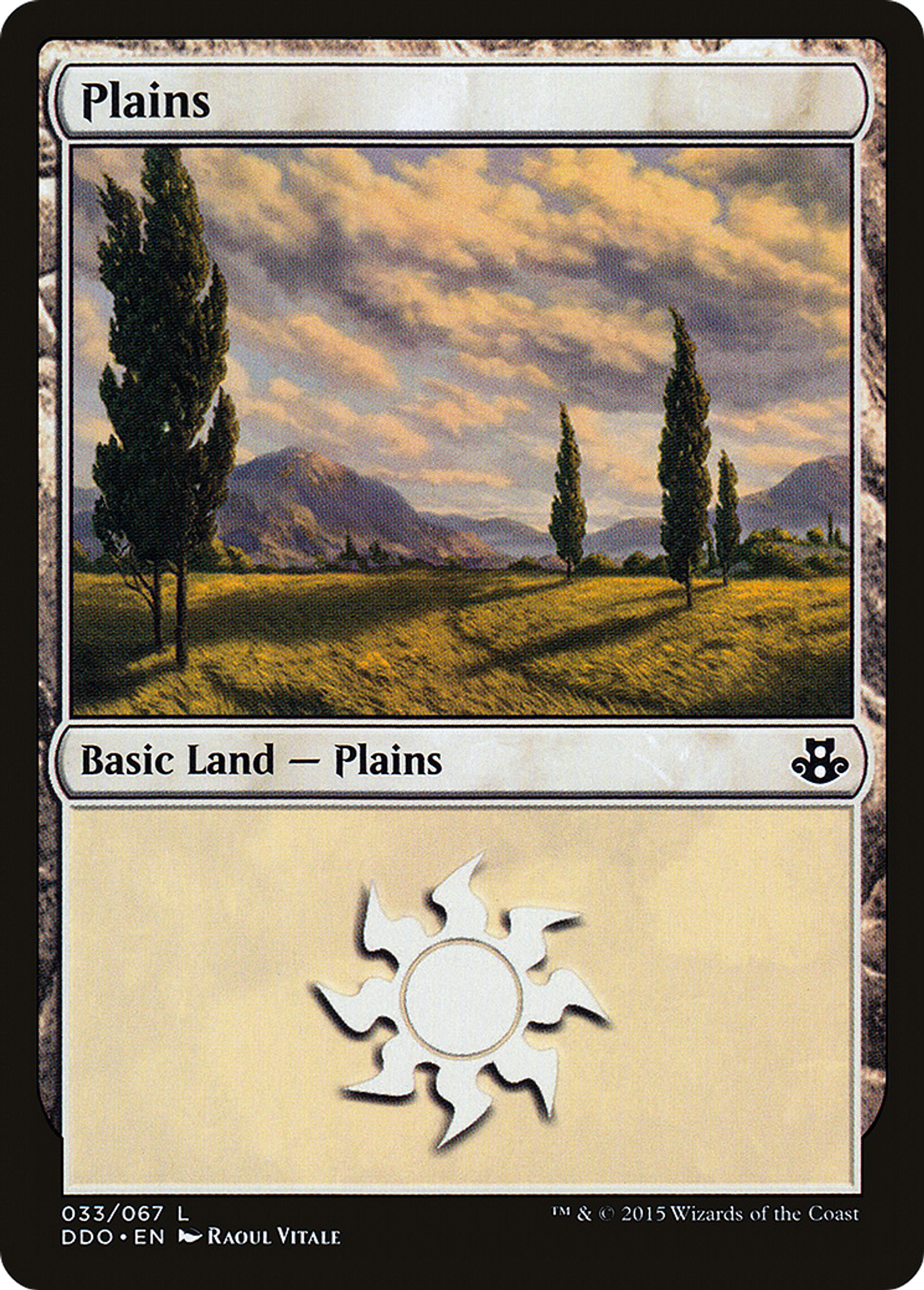 Plaine — Duel Decks: Elspeth vs. Kiora — Magic: The Gathering