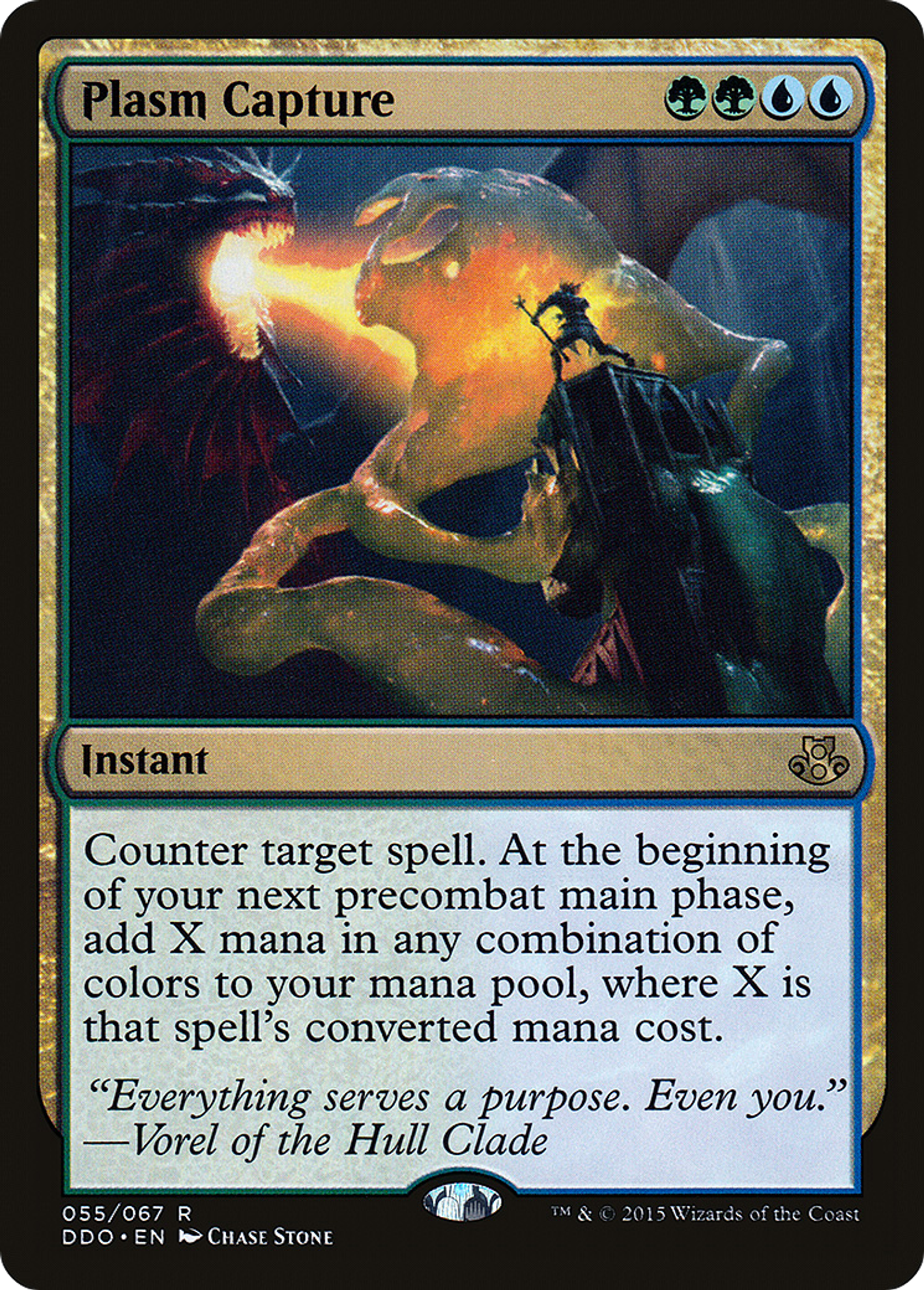 Capture de plasme — Duel Decks: Elspeth vs. Kiora — Magic: The Gathering