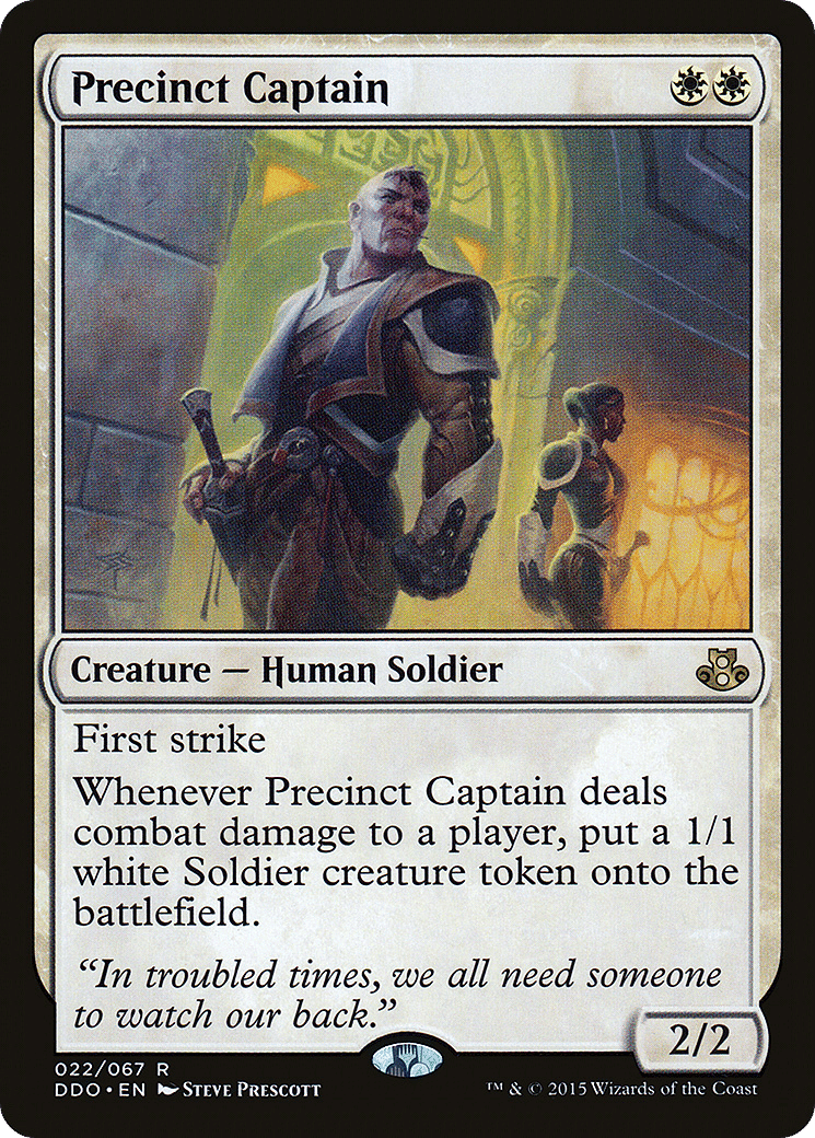 Precinct Captain — Duel Decks: Elspeth vs. Kiora — Magic: The Gathering