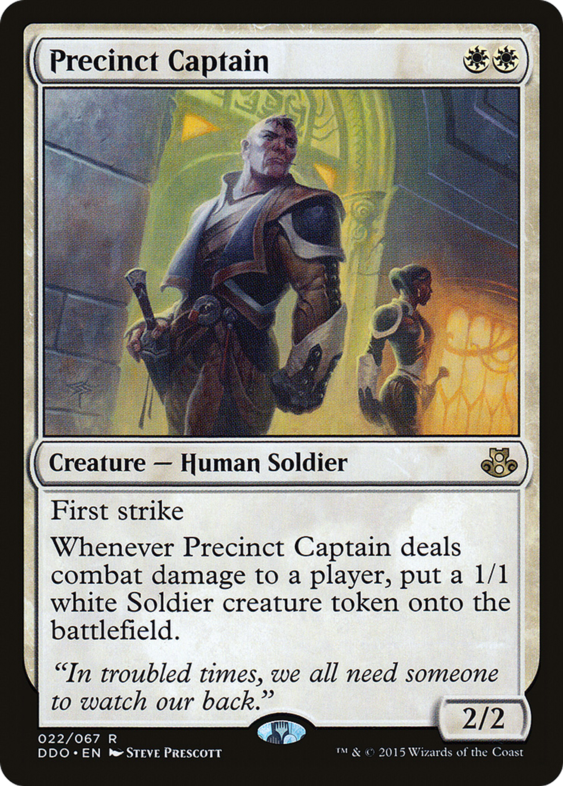 Capitaine de circonscription — Duel Decks: Elspeth vs. Kiora — Magic: The Gathering