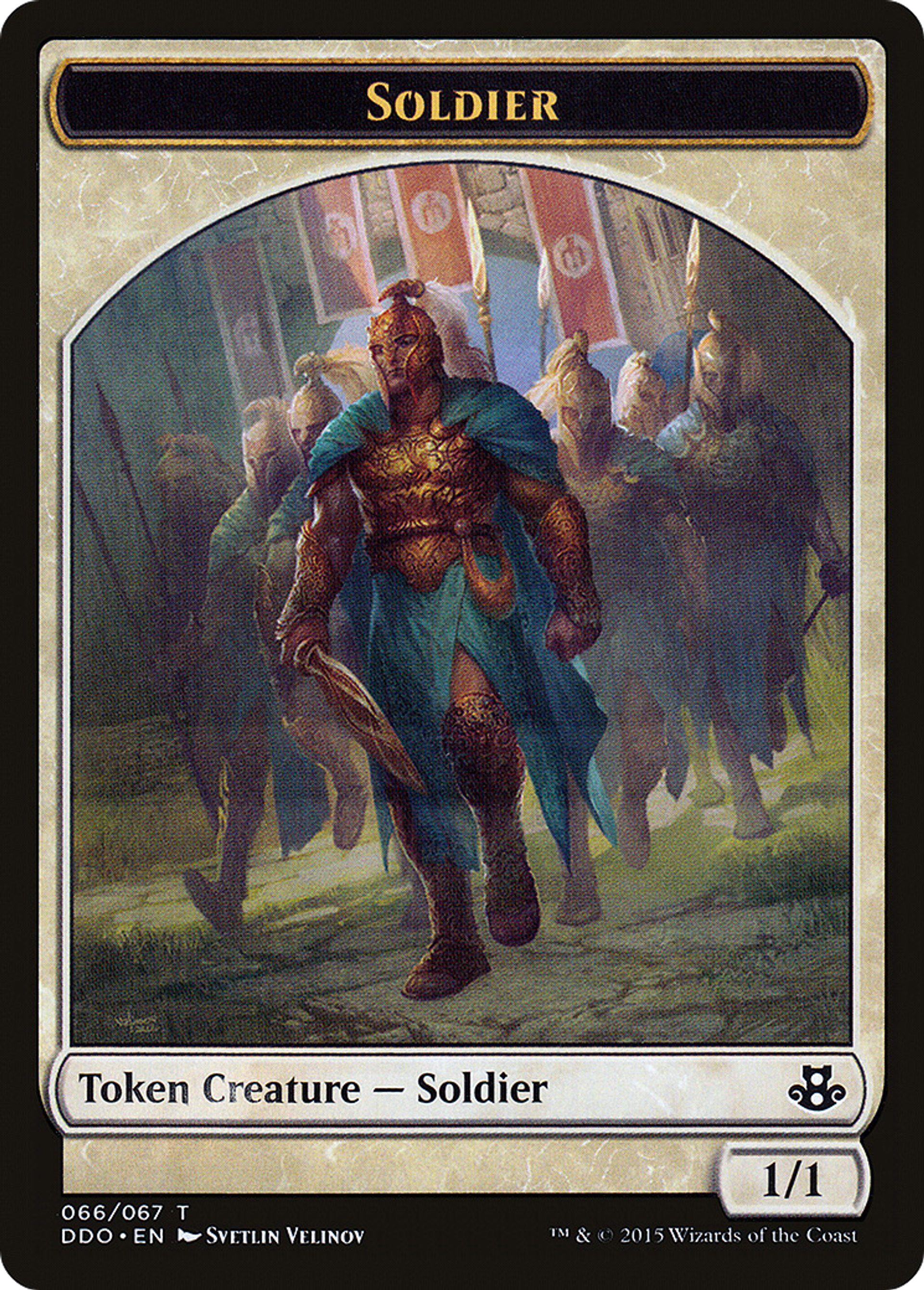 Soldier — Duel Decks: Elspeth vs. Kiora — Magic: The Gathering