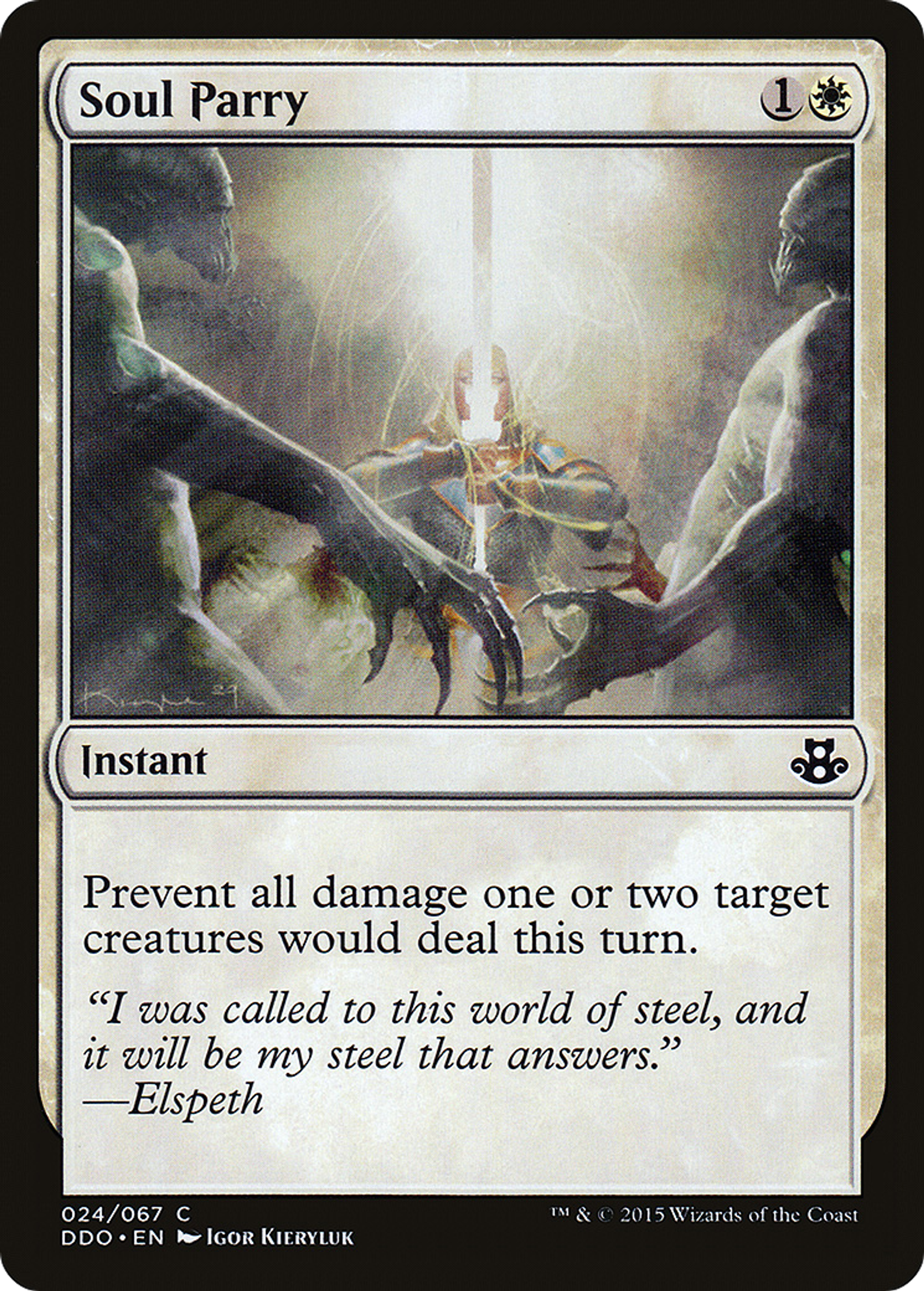 Parade d'âme — Duel Decks: Elspeth vs. Kiora — Magic: The Gathering