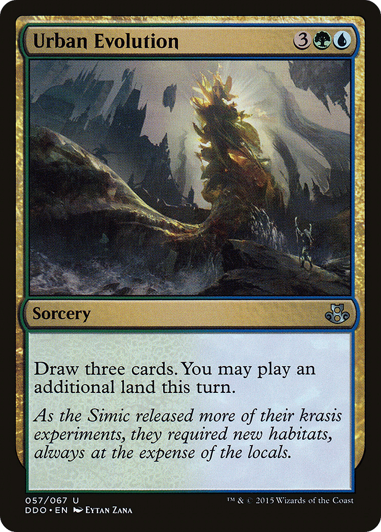 Urban Evolution — Duel Decks: Elspeth vs. Kiora — Magic: The Gathering