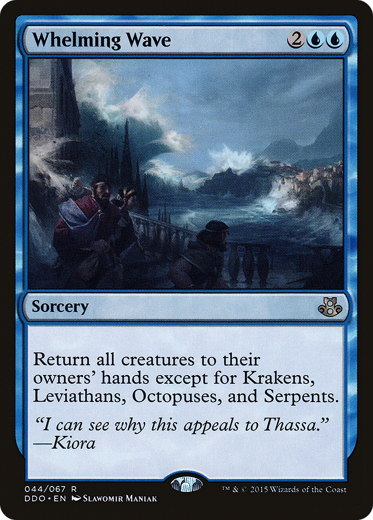 Whelming Wave — Duel Decks: Elspeth vs. Kiora — Magic: The Gathering