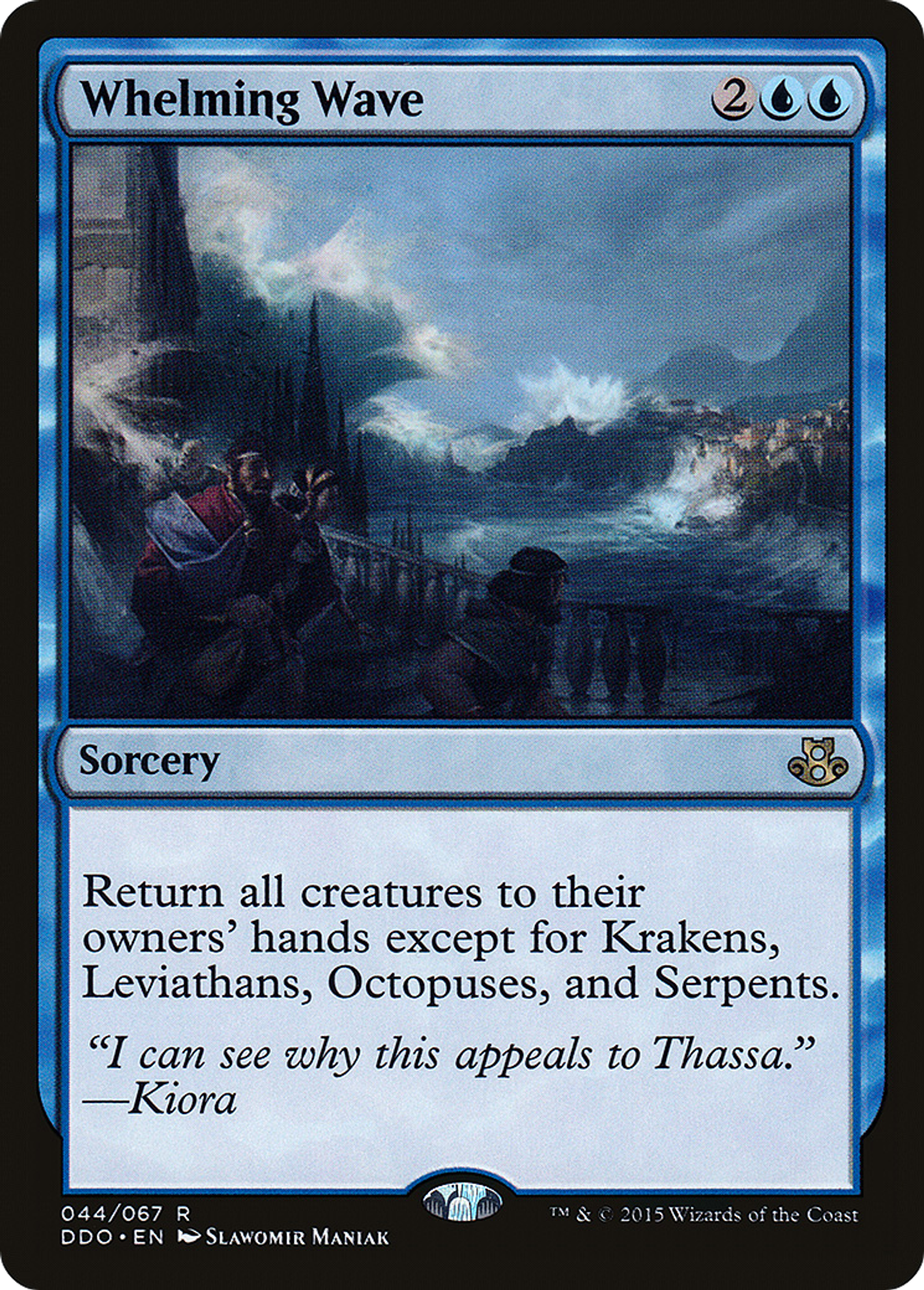 Vague de submersion — Duel Decks: Elspeth vs. Kiora — Magic: The Gathering
