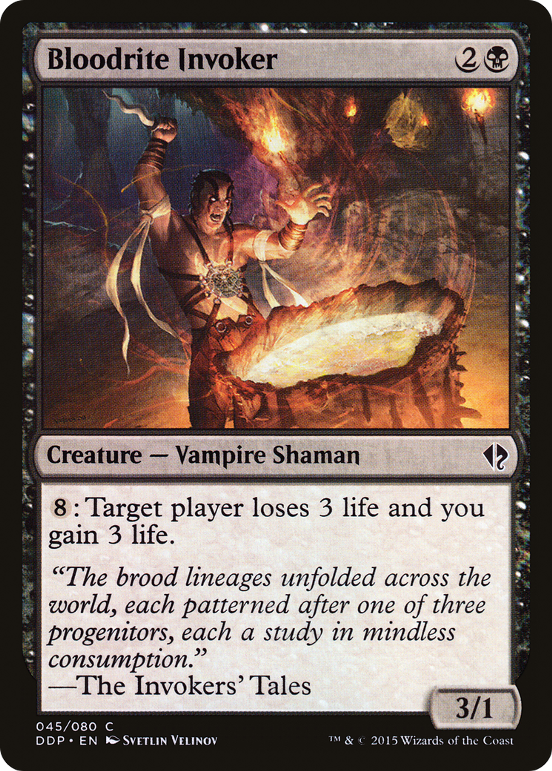 Bloodrite Invoker — Duel Decks: Zendikar vs. Eldrazi — Magic: The Gathering