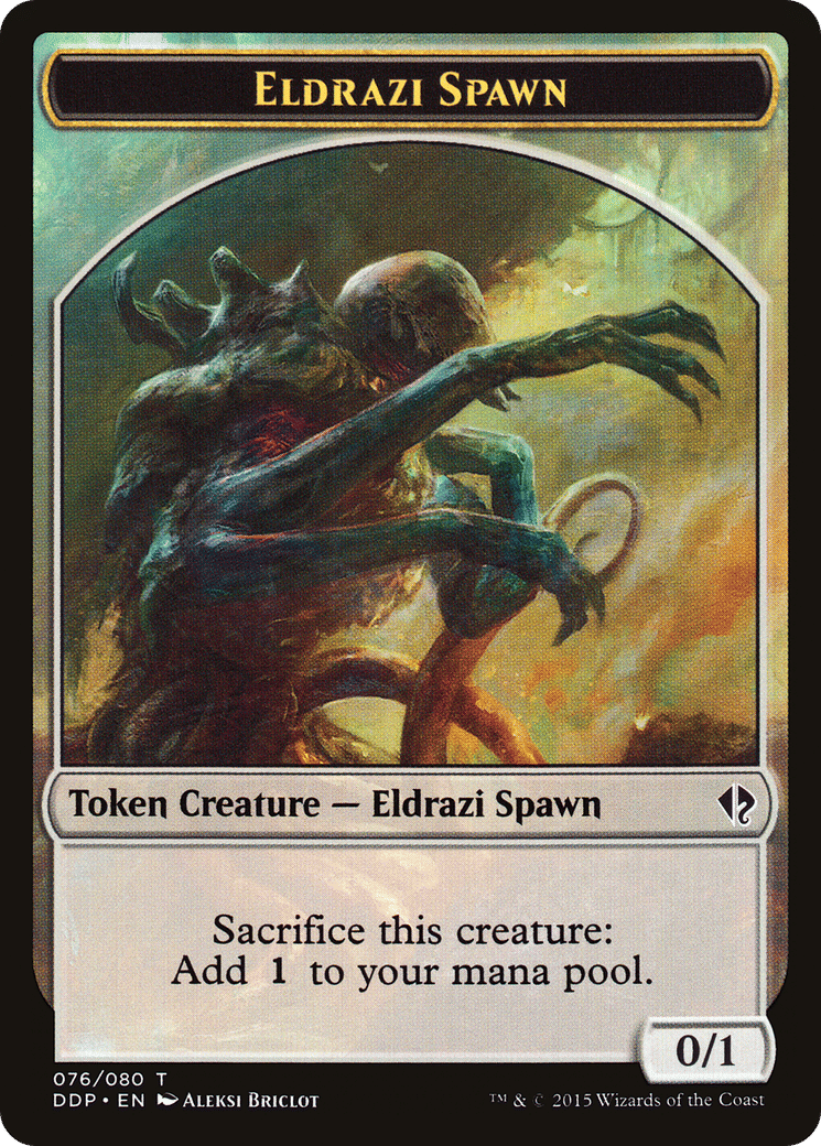 Eldrazi Spawn — Duel Decks: Zendikar vs. Eldrazi — Magic: The Gathering