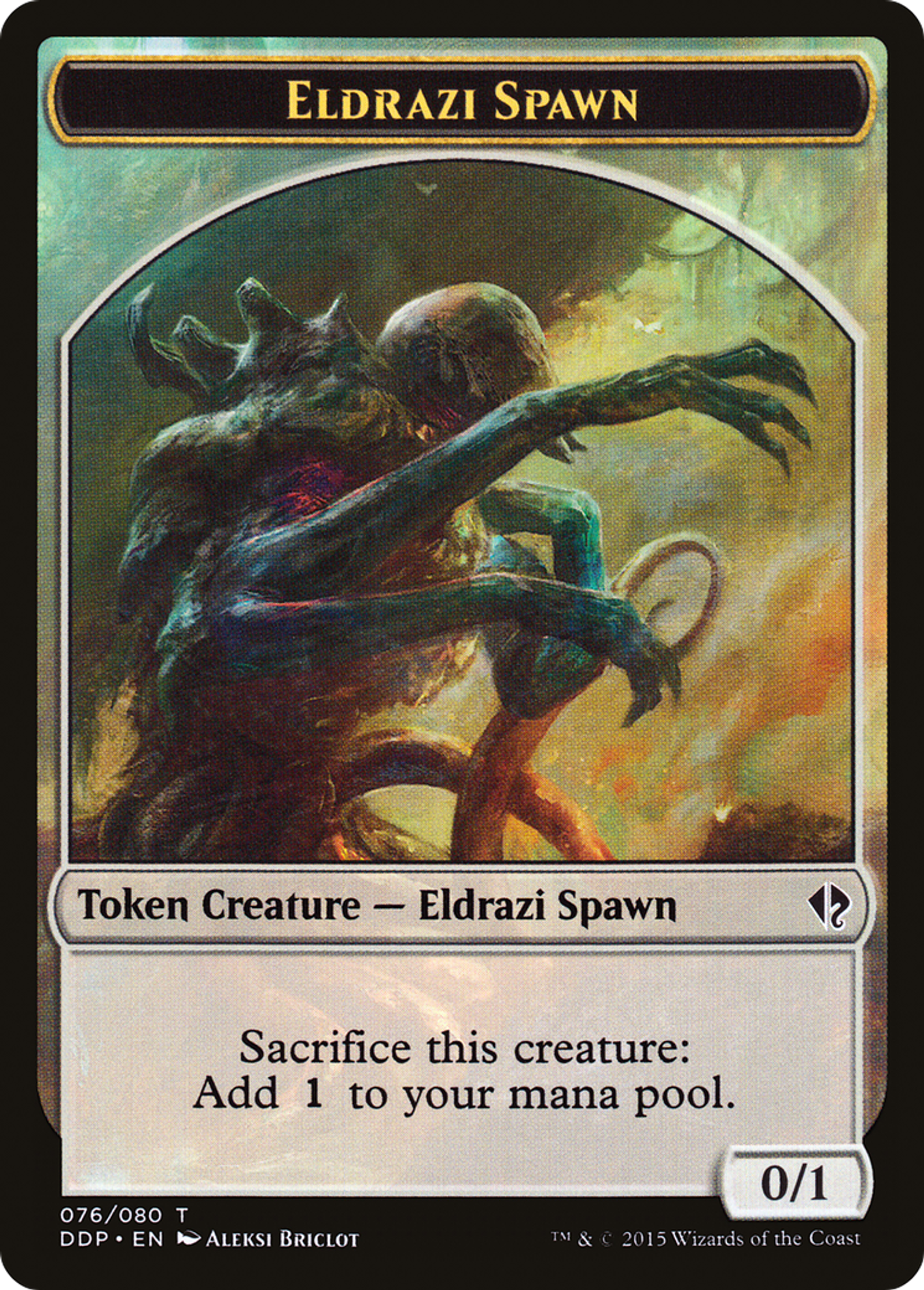 Eldrazi Spawn — Duel Decks: Zendikar vs. Eldrazi — Magic: The Gathering
