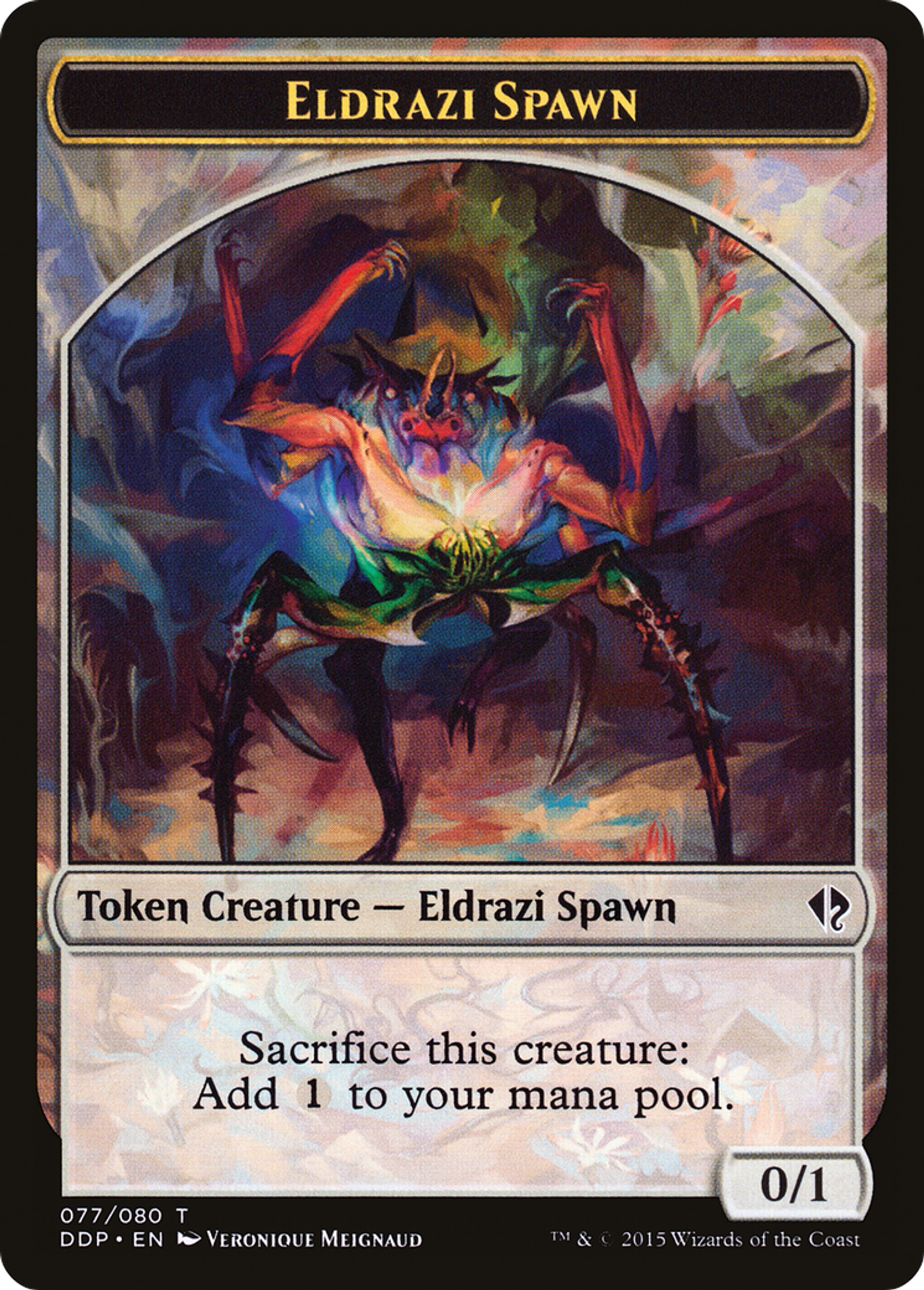 Eldrazi Spawn — Duel Decks: Zendikar vs. Eldrazi — Magic: The Gathering