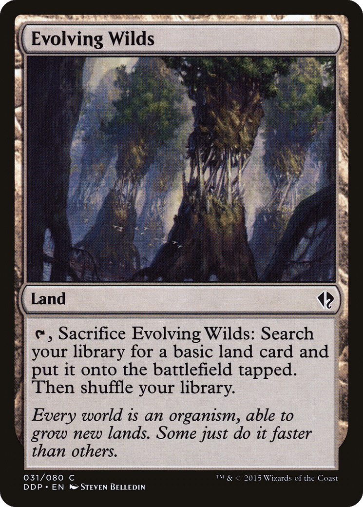 Evolving Wilds — Duel Decks: Zendikar vs. Eldrazi — Magic: The Gathering