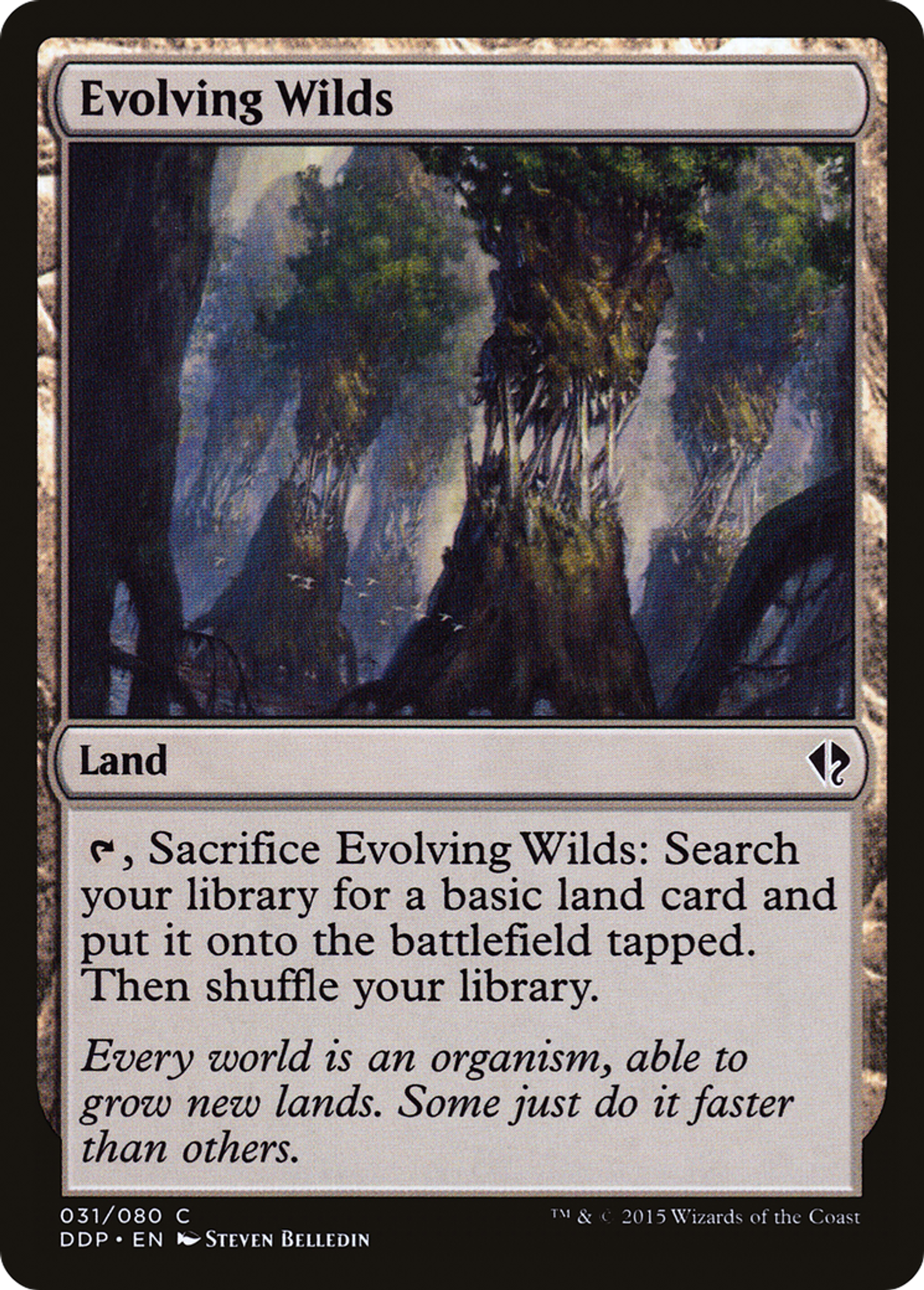 Evolving Wilds — Duel Decks: Zendikar vs. Eldrazi — Magic: The Gathering