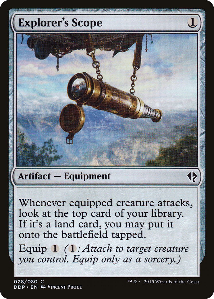 Explorer's Scope — Duel Decks: Zendikar vs. Eldrazi — Magic: The Gathering