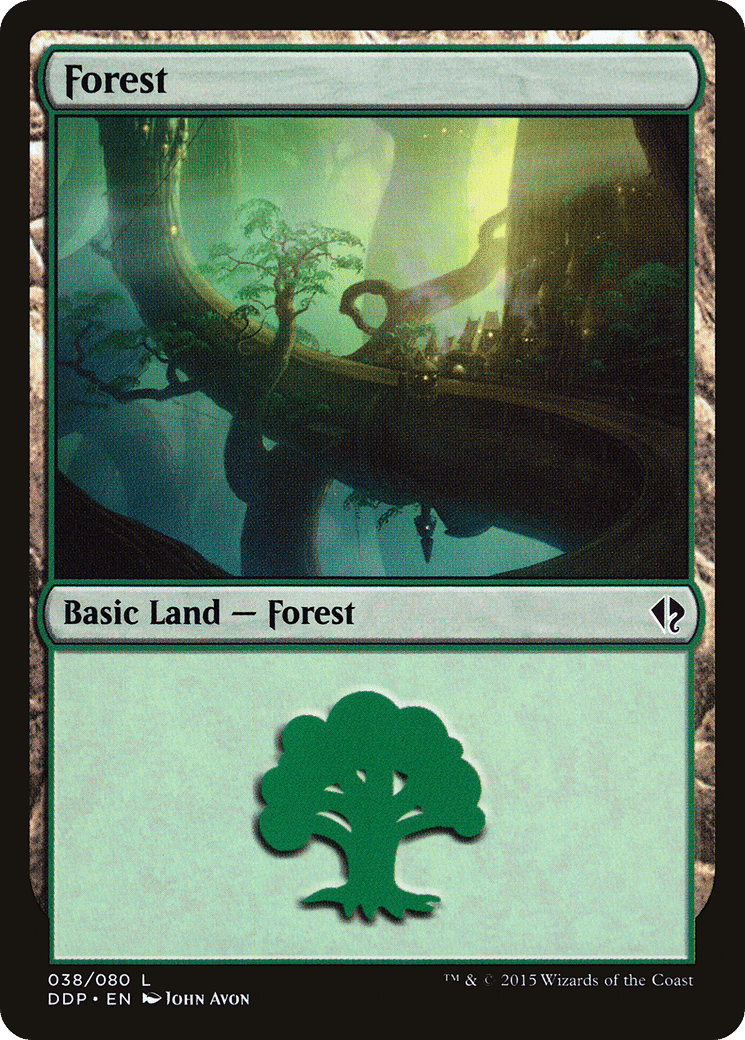 Forest — Duel Decks: Zendikar vs. Eldrazi — Magic: The Gathering