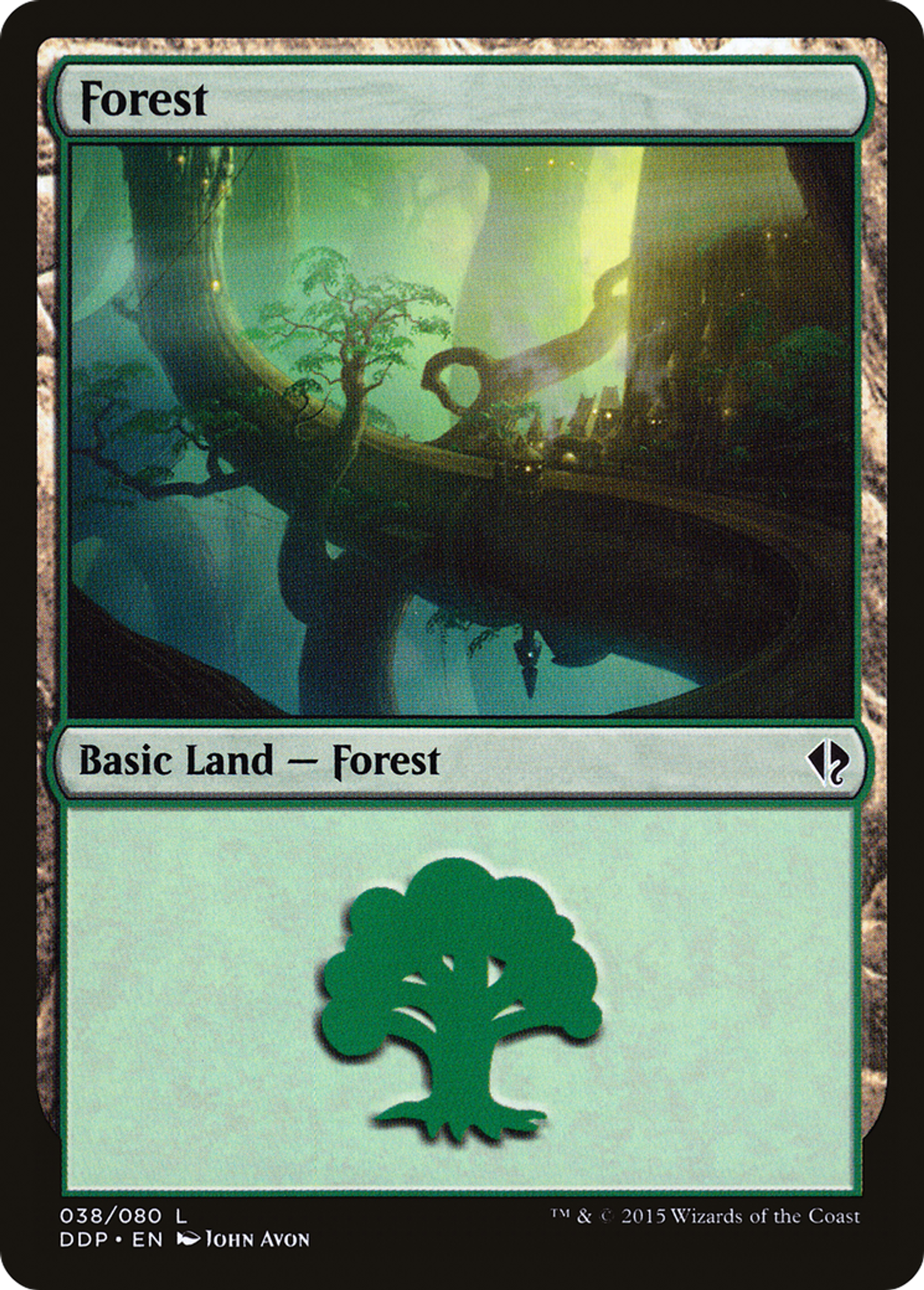 Forest — Duel Decks: Zendikar vs. Eldrazi — Magic: The Gathering
