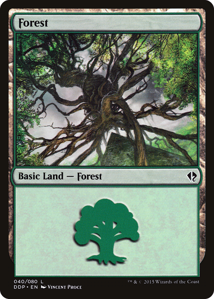 Forest — Duel Decks: Zendikar vs. Eldrazi — Magic: The Gathering