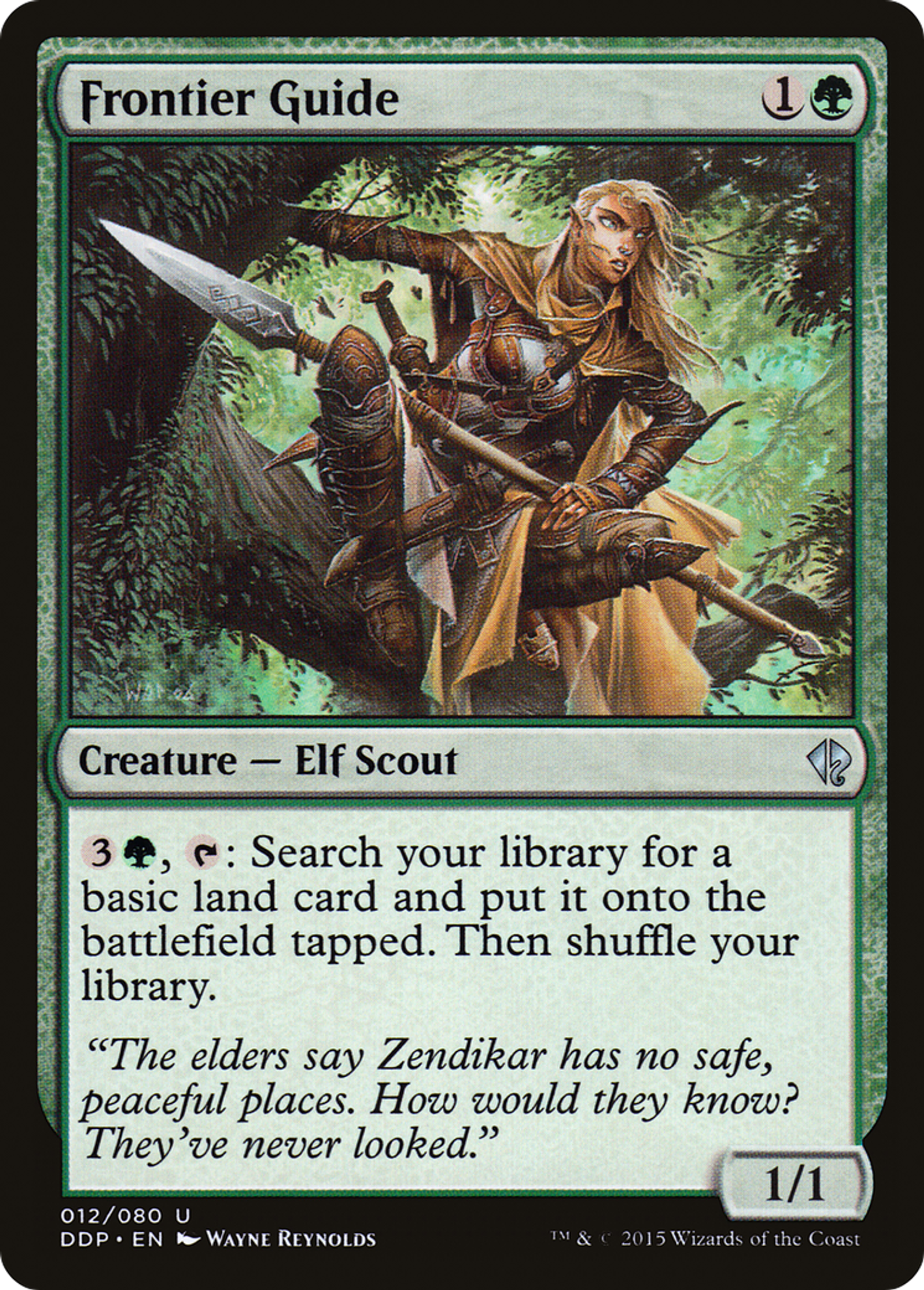 Frontier Guide — Duel Decks: Zendikar vs. Eldrazi — Magic: The Gathering