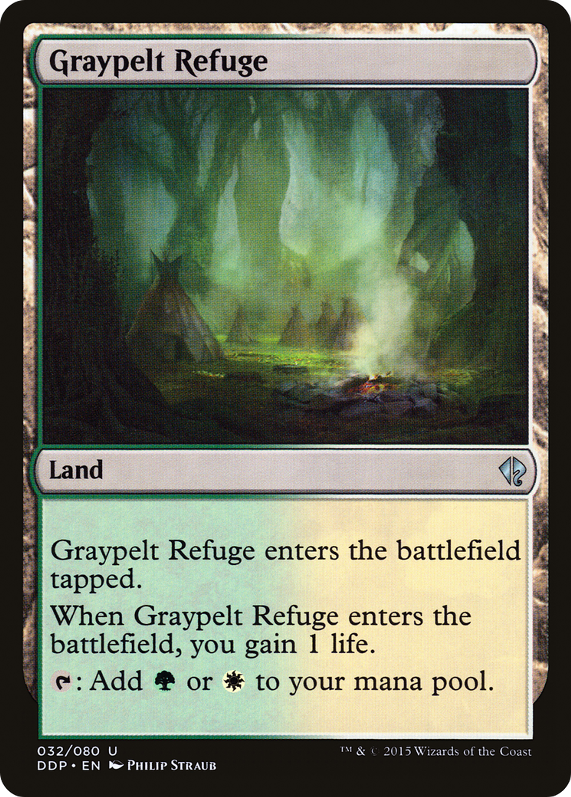 Graypelt Refuge — Duel Decks: Zendikar vs. Eldrazi — Magic: The Gathering