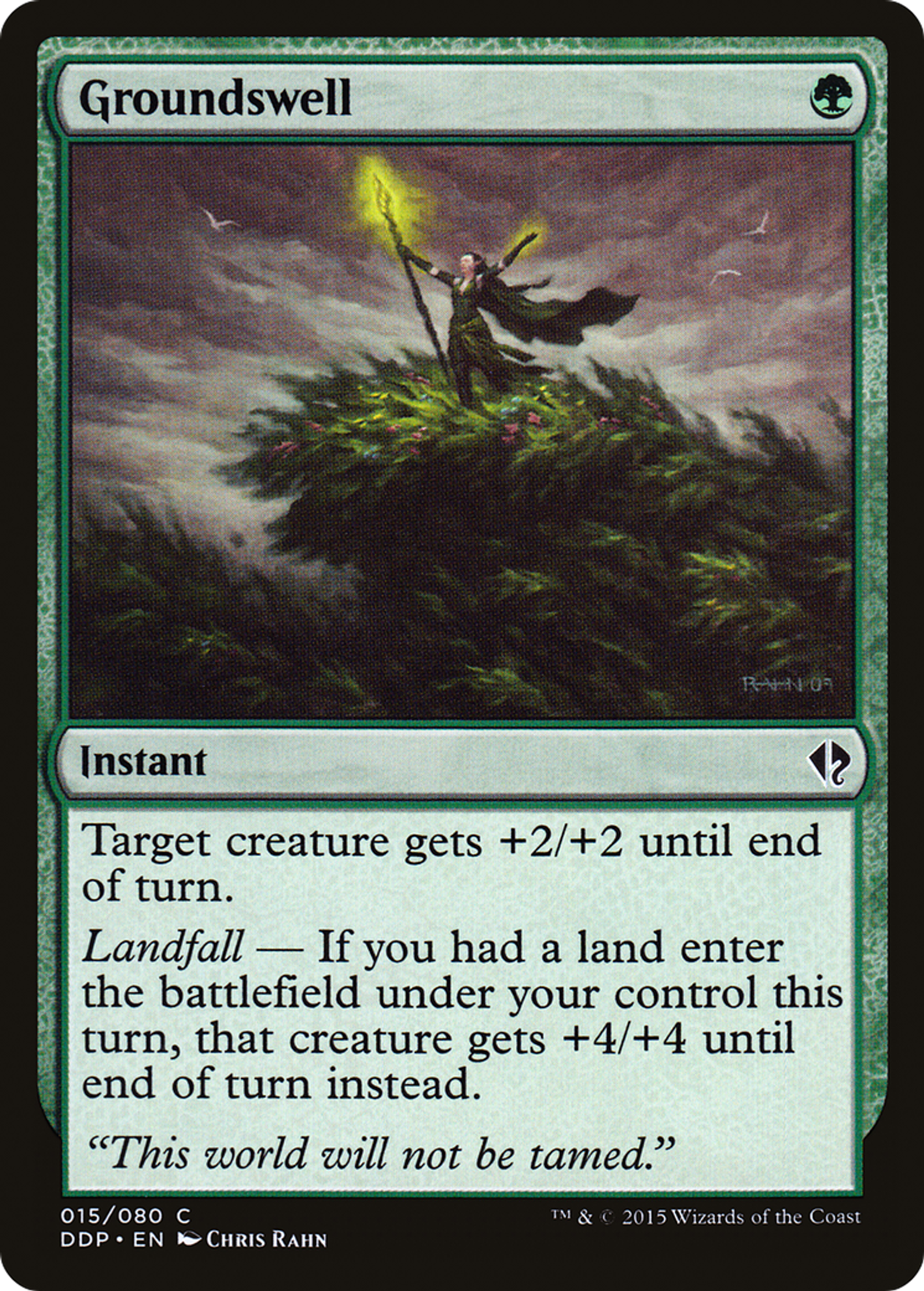 Groundswell — Duel Decks: Zendikar vs. Eldrazi — Magic: The Gathering