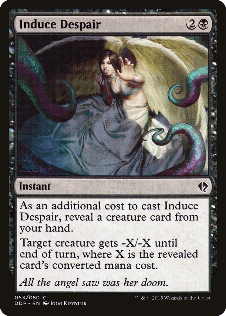 Induce Despair — Duel Decks: Zendikar vs. Eldrazi — Magic: The Gathering